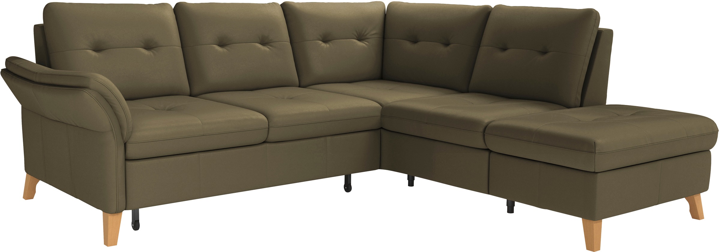 Thumbnail - sit&more Ecksofa "Göteborg" inkl. Sitztiefenverstellung, wahlweise mit Bettfunktion & Bettkasten