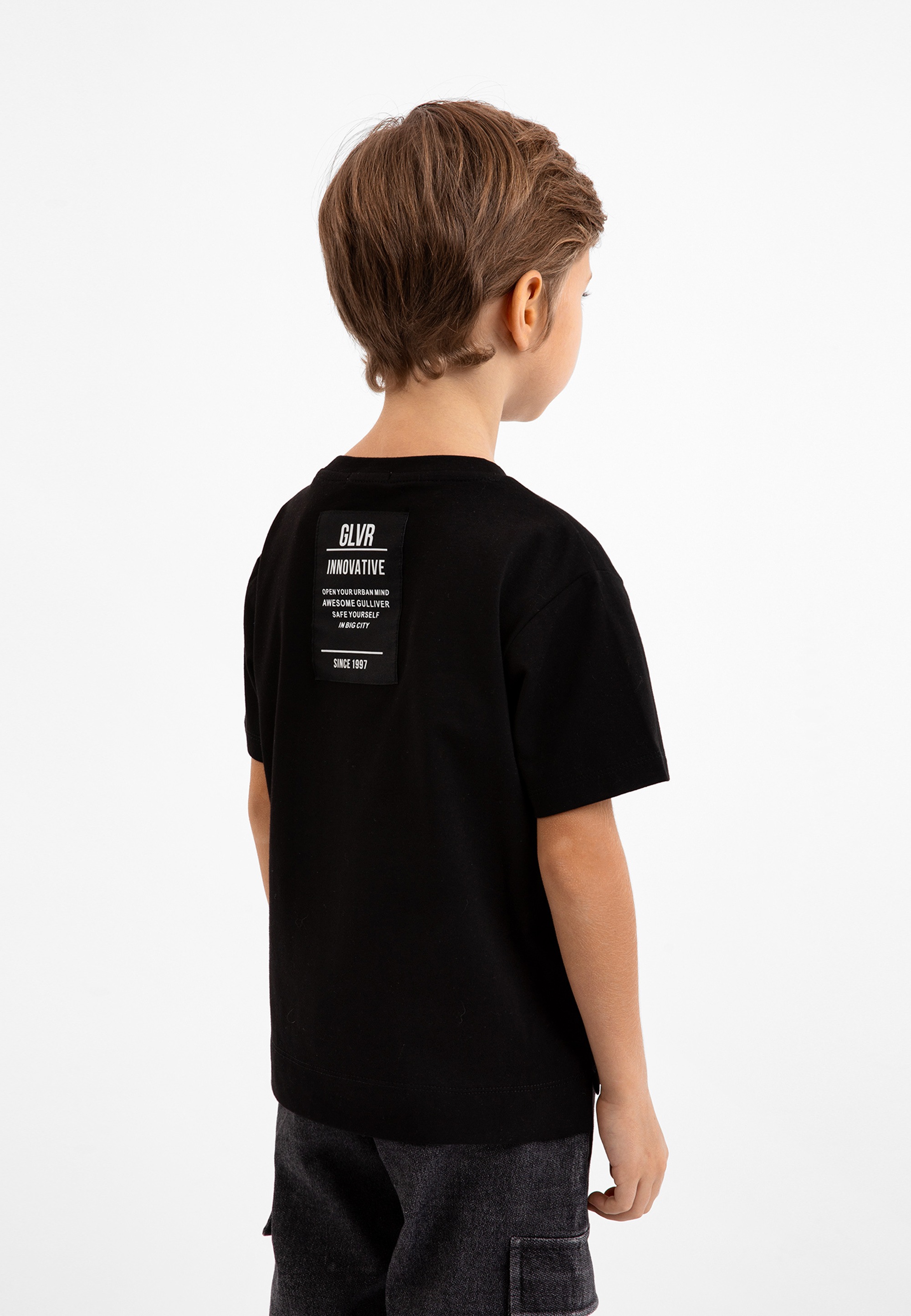 Gulliver T-Shirt, mit coolen Print-Elementen