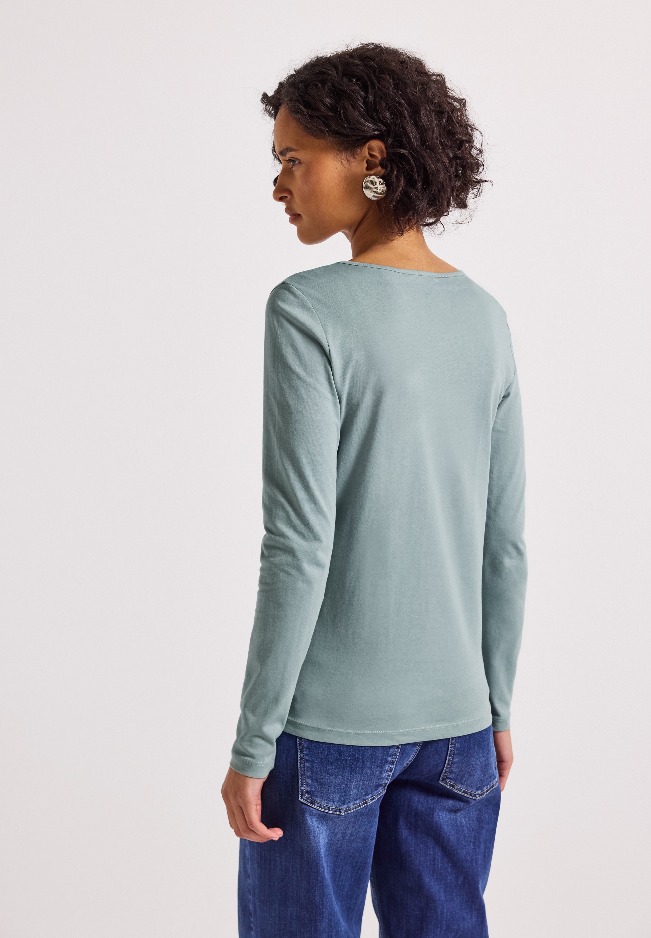 STREET ONE Langarmshirt, Basic