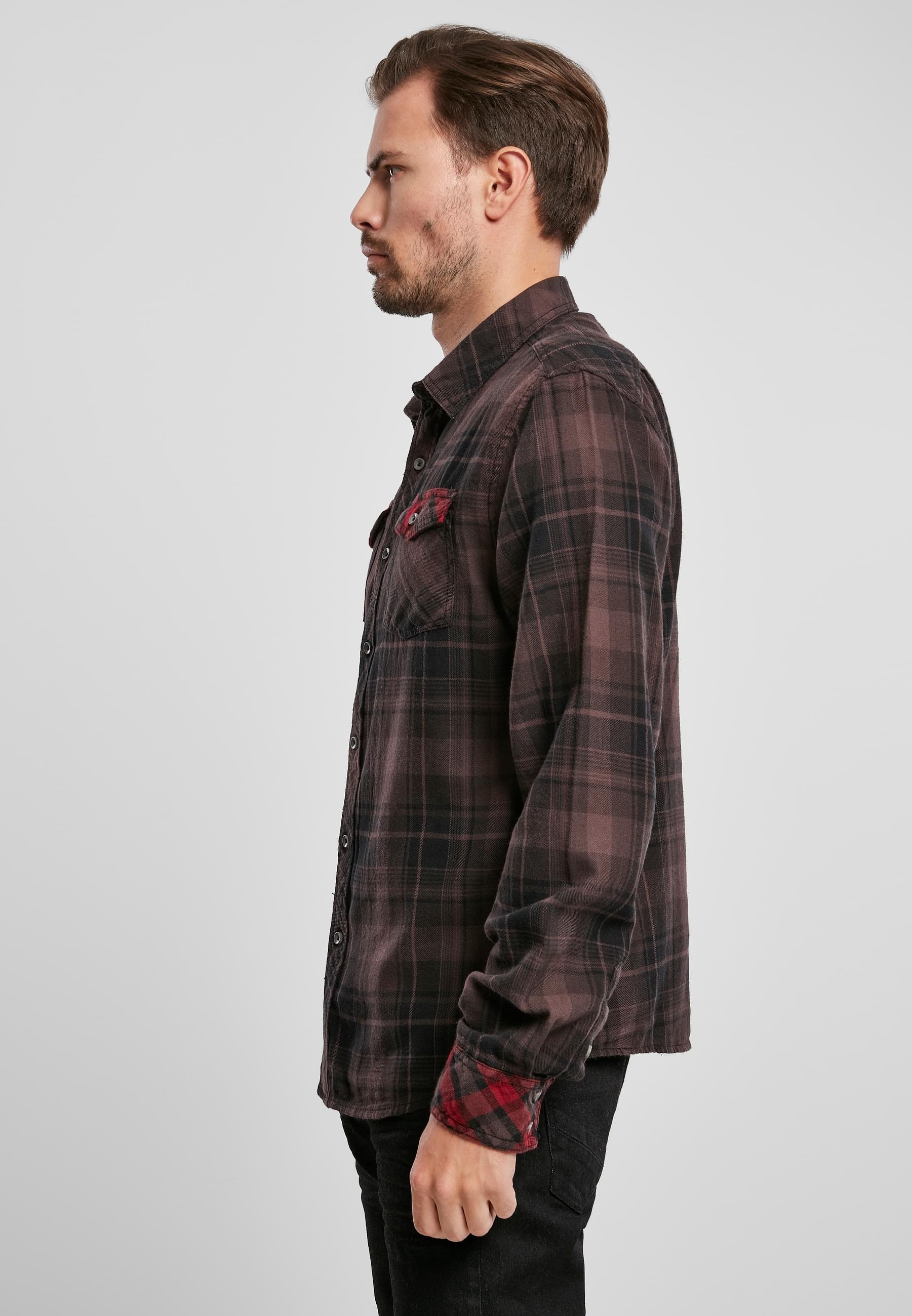 Brandit Langarmhemd »Brandit Herren Duncan Checked Shirt«, (1 tlg.)