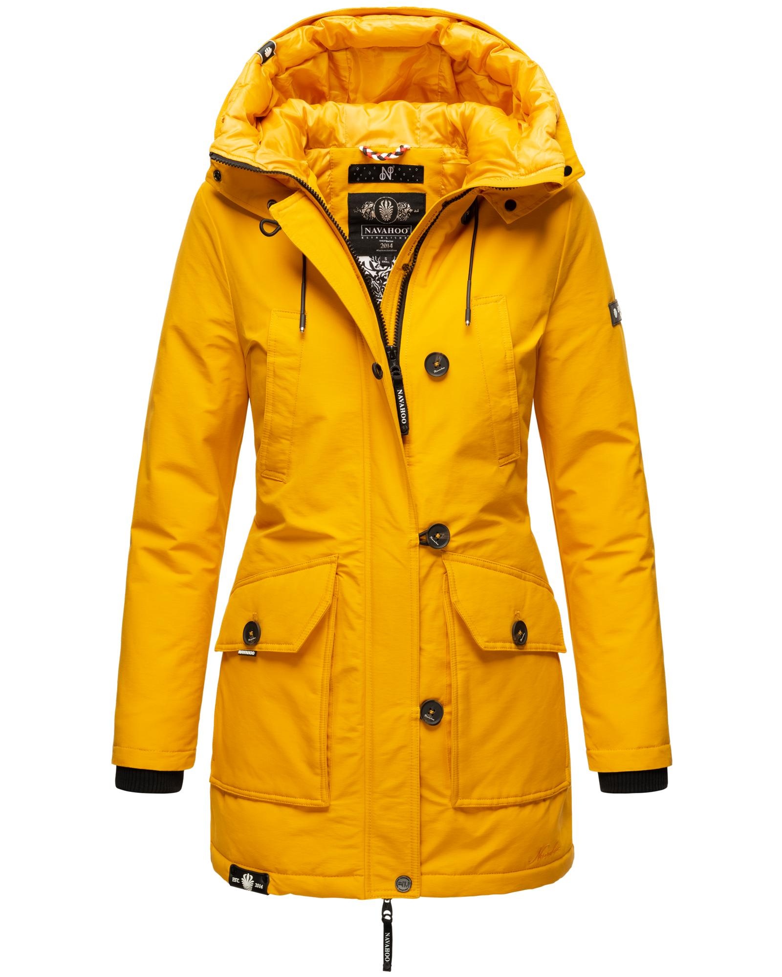 Navahoo Winterjacke »Freezestoorm«, mit Kapuze, Warm gefütterter Damen Wintermantel