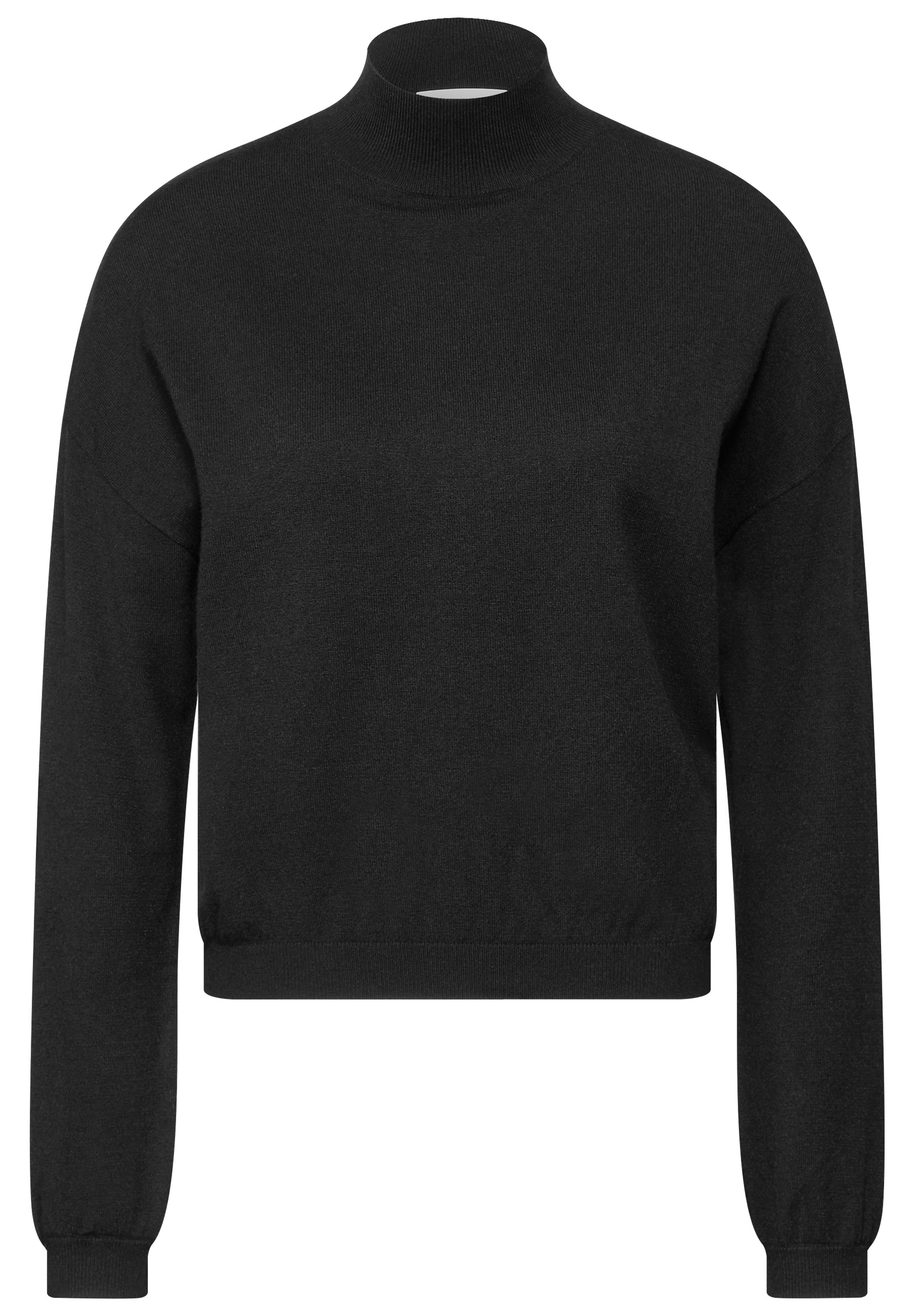 STREET ONE STUDIO Strickpullover, mit Elastiksaum