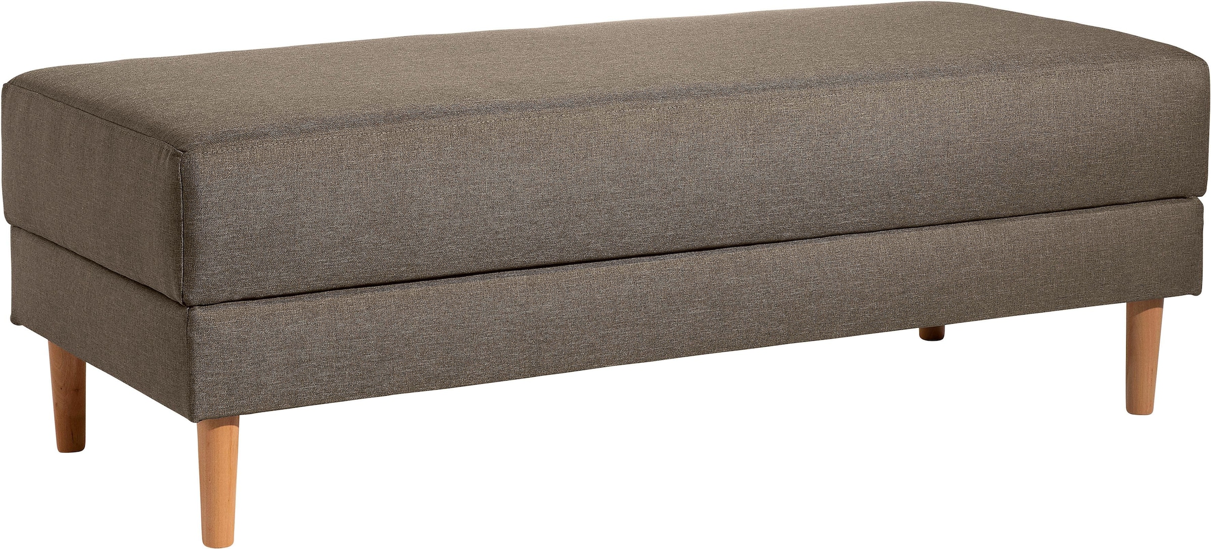Max Winzer® Ecksofa »Just Chill«, Schlafsofa mit Recamiere, Rückenverstellung, inklusive Stauraumhocker