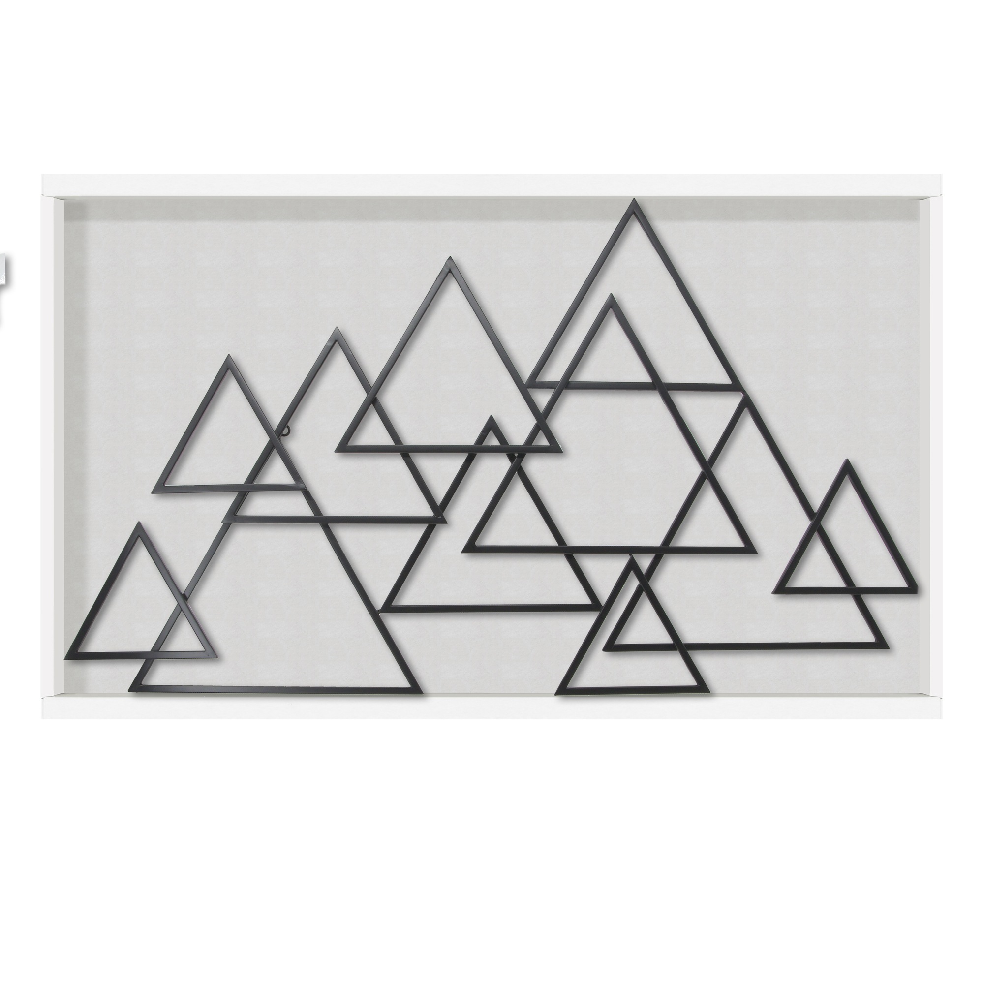 Thumbnail - Art for the home Wandbild "Modern Geo", (1 St.), Luxus Metal Art Wanddeko