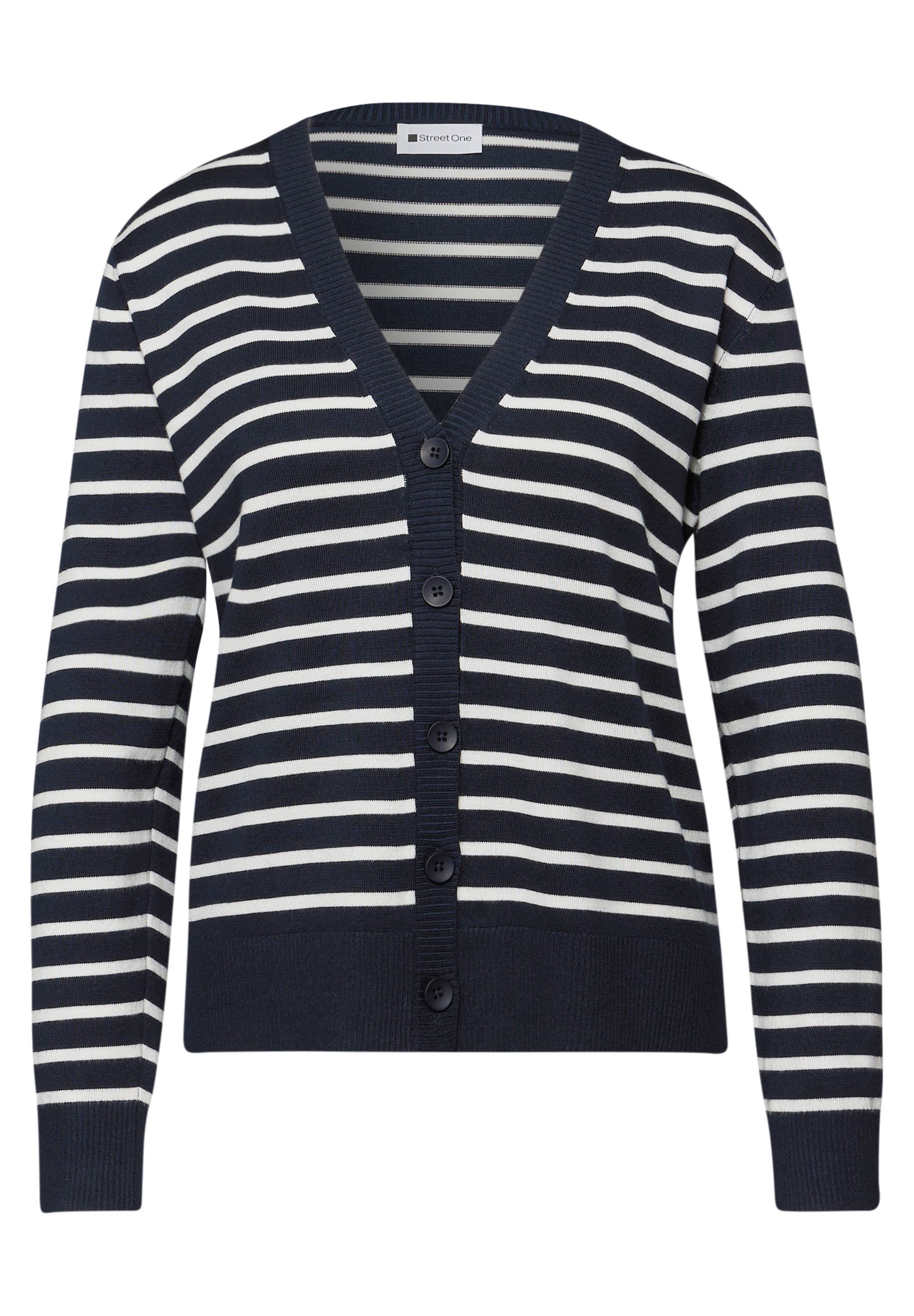 STREET ONE Cardigan mit V-Ausschnitt