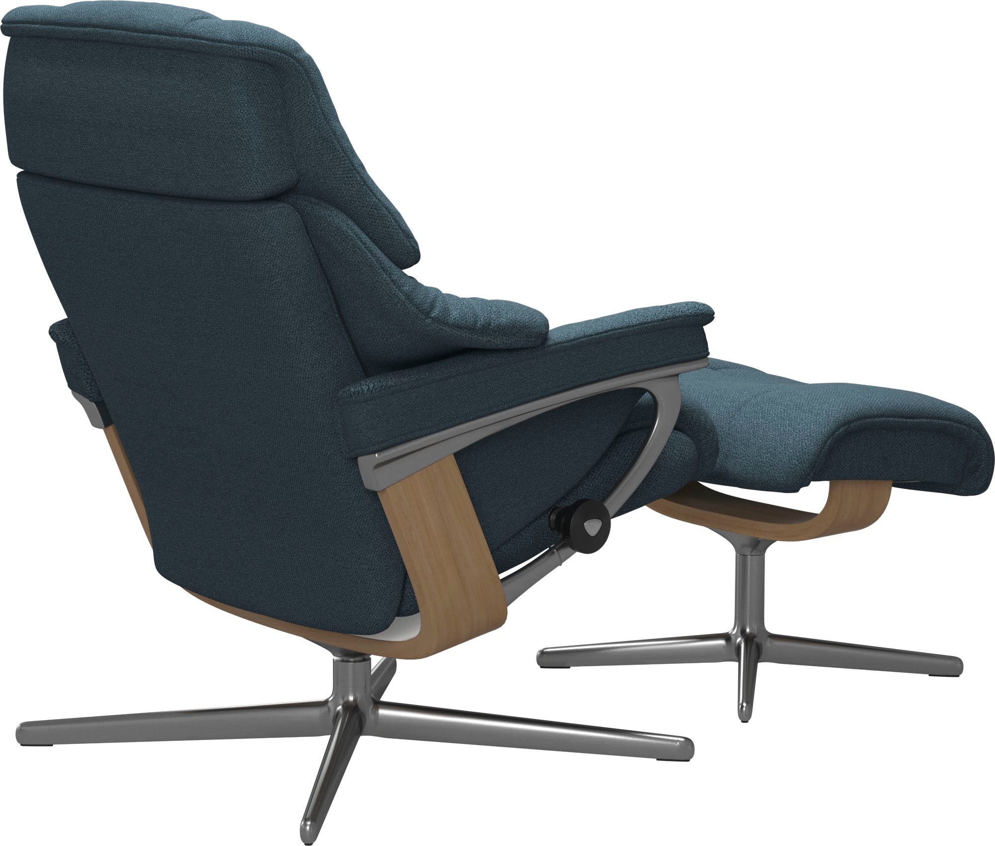 Stressless® Fußhocker »Reno«, mit Cross Base, Größe S, M & L, Holzakzent Eiche