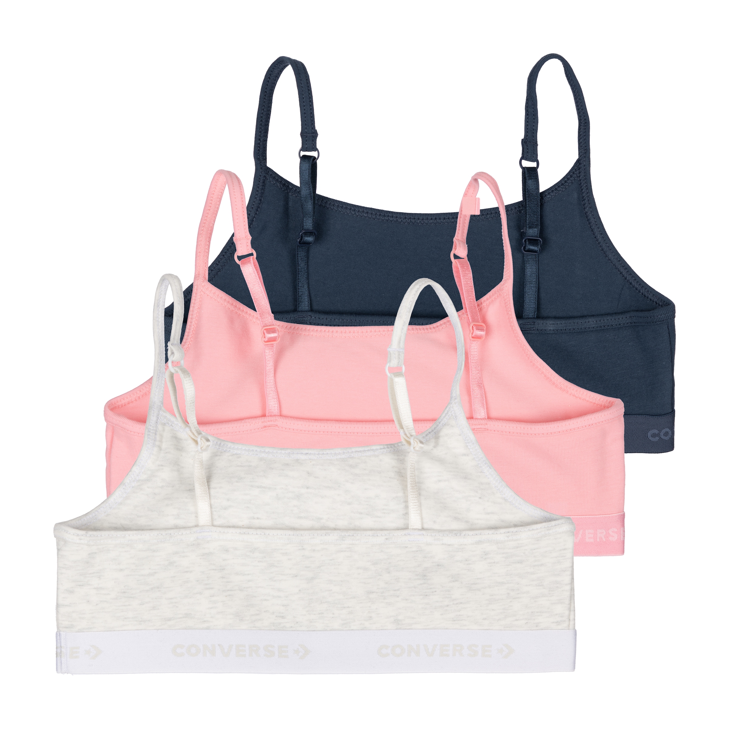 Converse Bustier »CHG GIRLS CLASSIC 3PK BRALETTE«, für Kinder