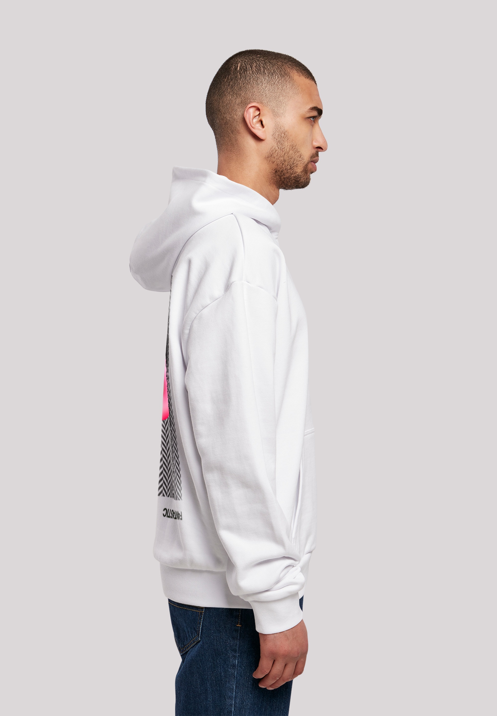 F4NT4STIC Kapuzenpullover »3D PINK RING«, Print