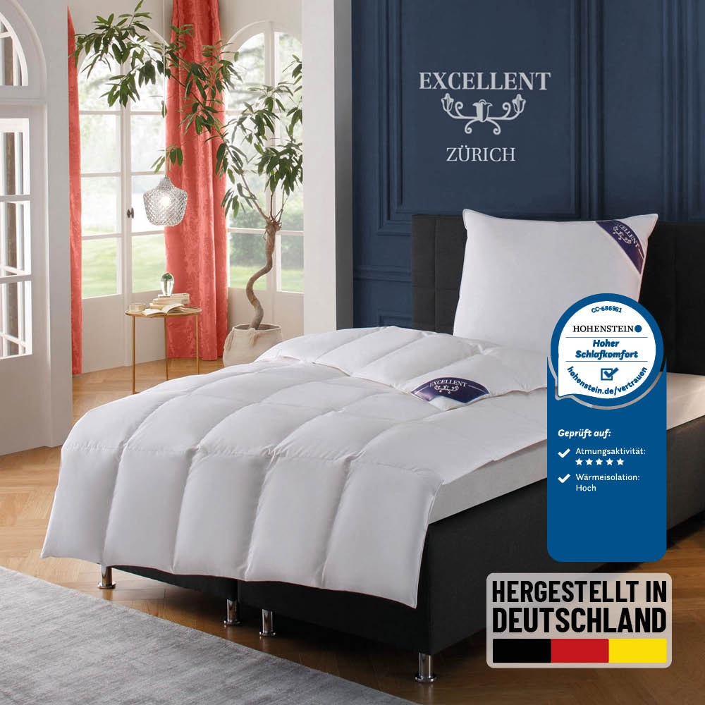 Excellent Daunenbettdecke "Zürich, Bettdecke normal mit Bestnote "Hoher Sch günstig online kaufen
