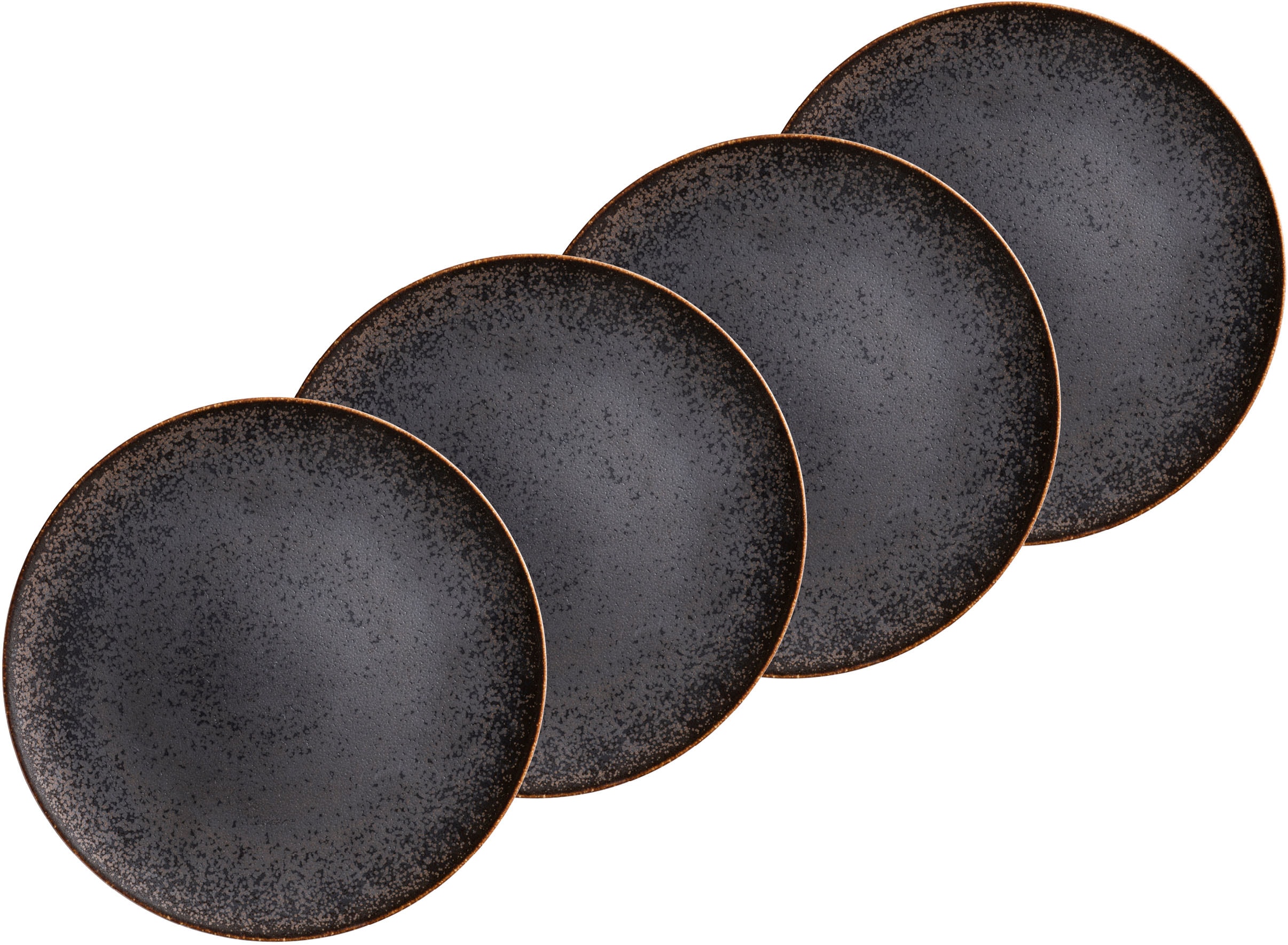 MÄSER Dessertteller "POWERFUL, Dessertteller Set, Porzellan" Teller Set