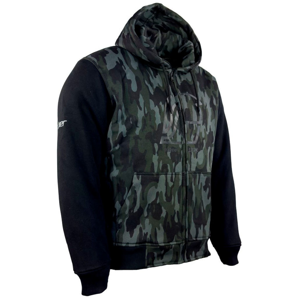 roleff Motorradjacke »Hoodie«, mit Aramid und Protektoren