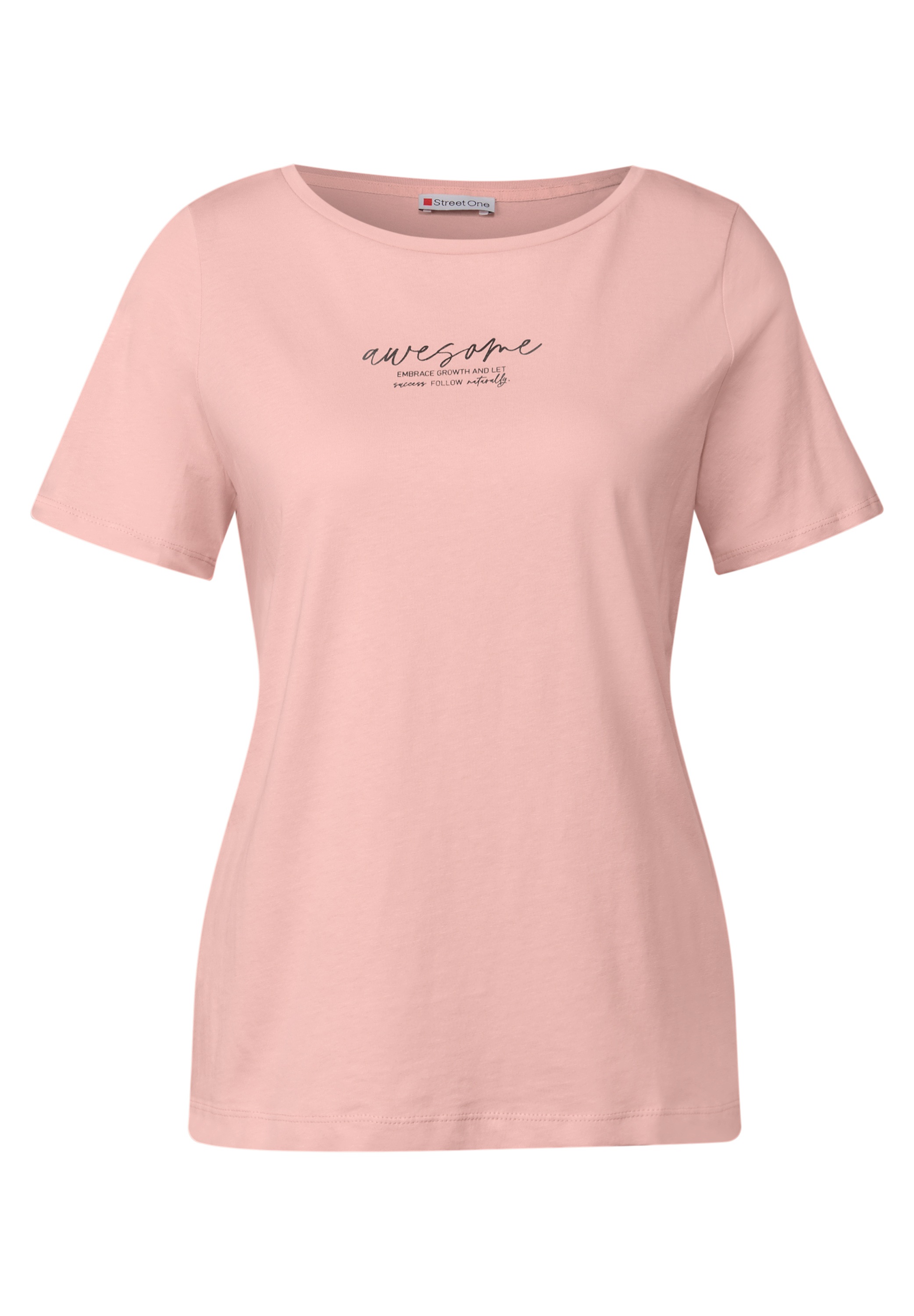 STREET ONE T-Shirt, aus reiner Baumwolle