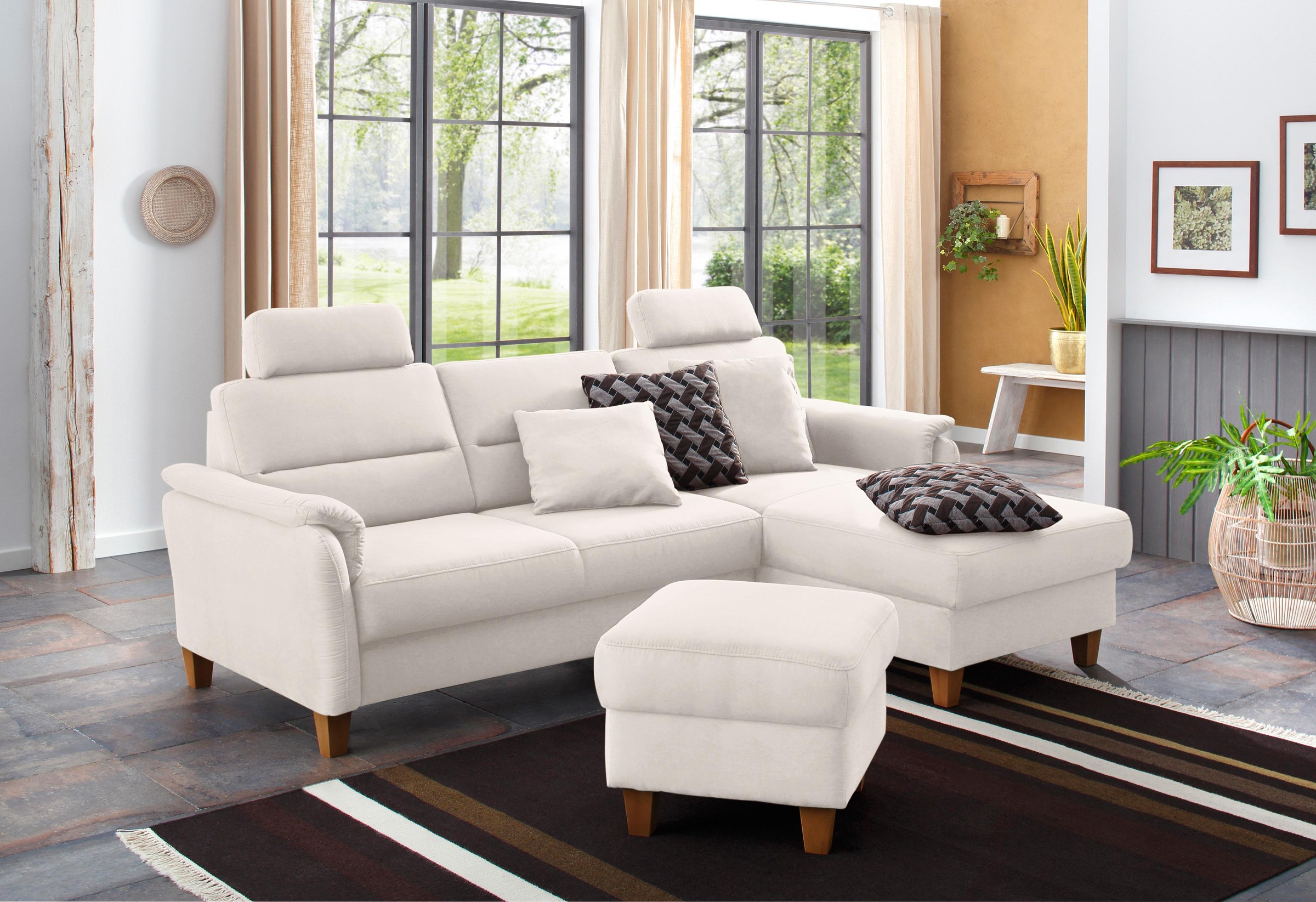 Home affaire Ecksofa "Palmera L-Form, B: 244 cm - OTTO. Verlässliche Qualit günstig online kaufen