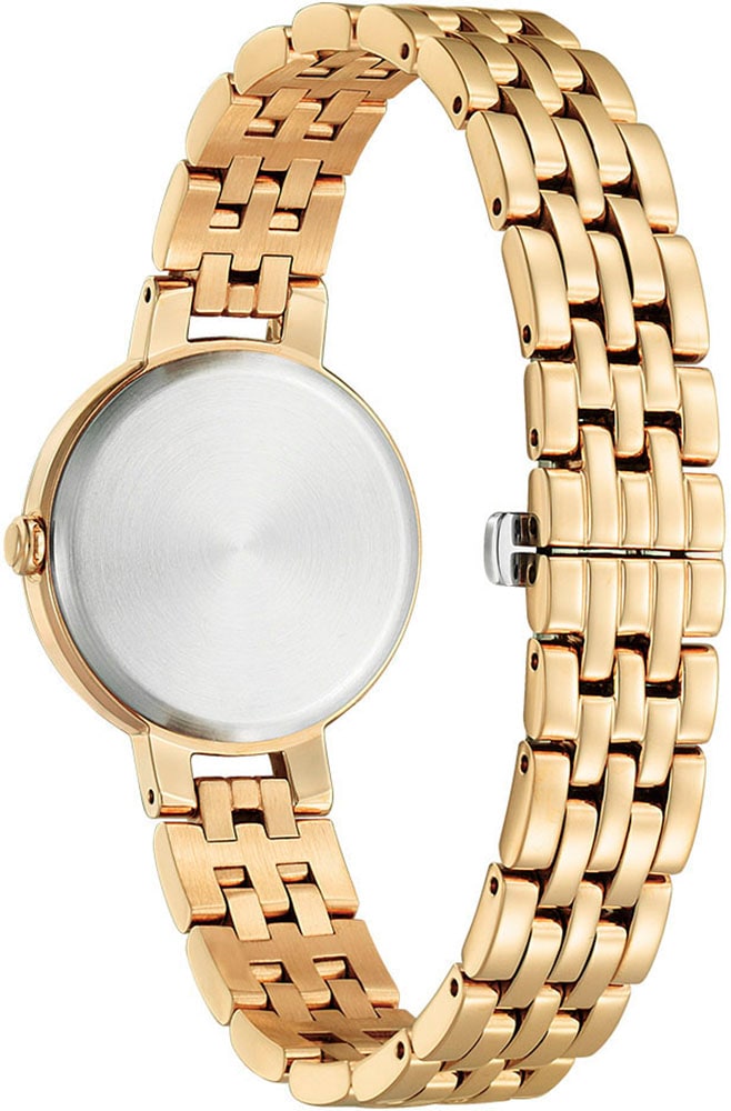 Citizen Solaruhr, Armbanduhr, Damenuhr, Edelstahlarmband, Saphirglas
