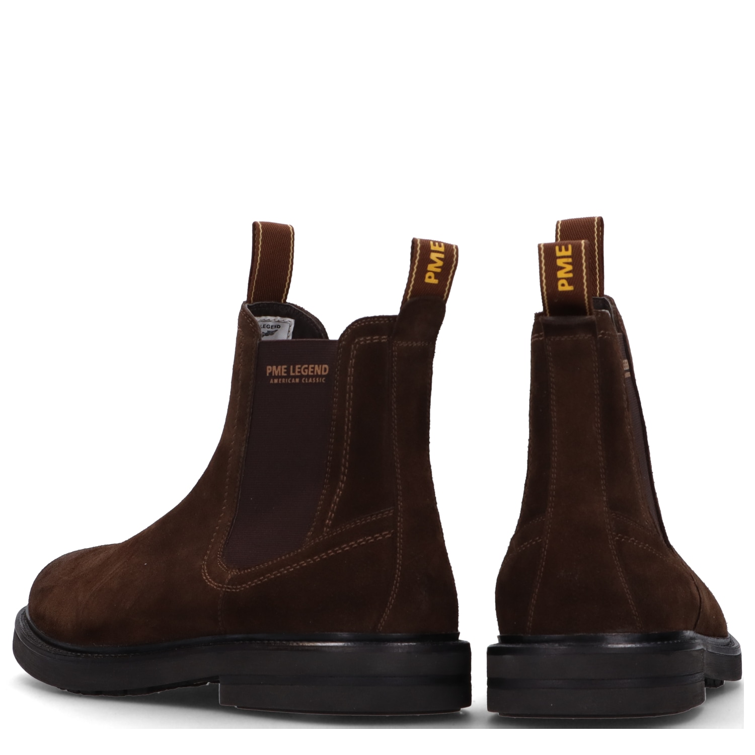 PME LEGEND Chelseaboots »YOKE«  Workerboots, Stiefelette, Schlupfboots mit Stretch, Anziehlaschen