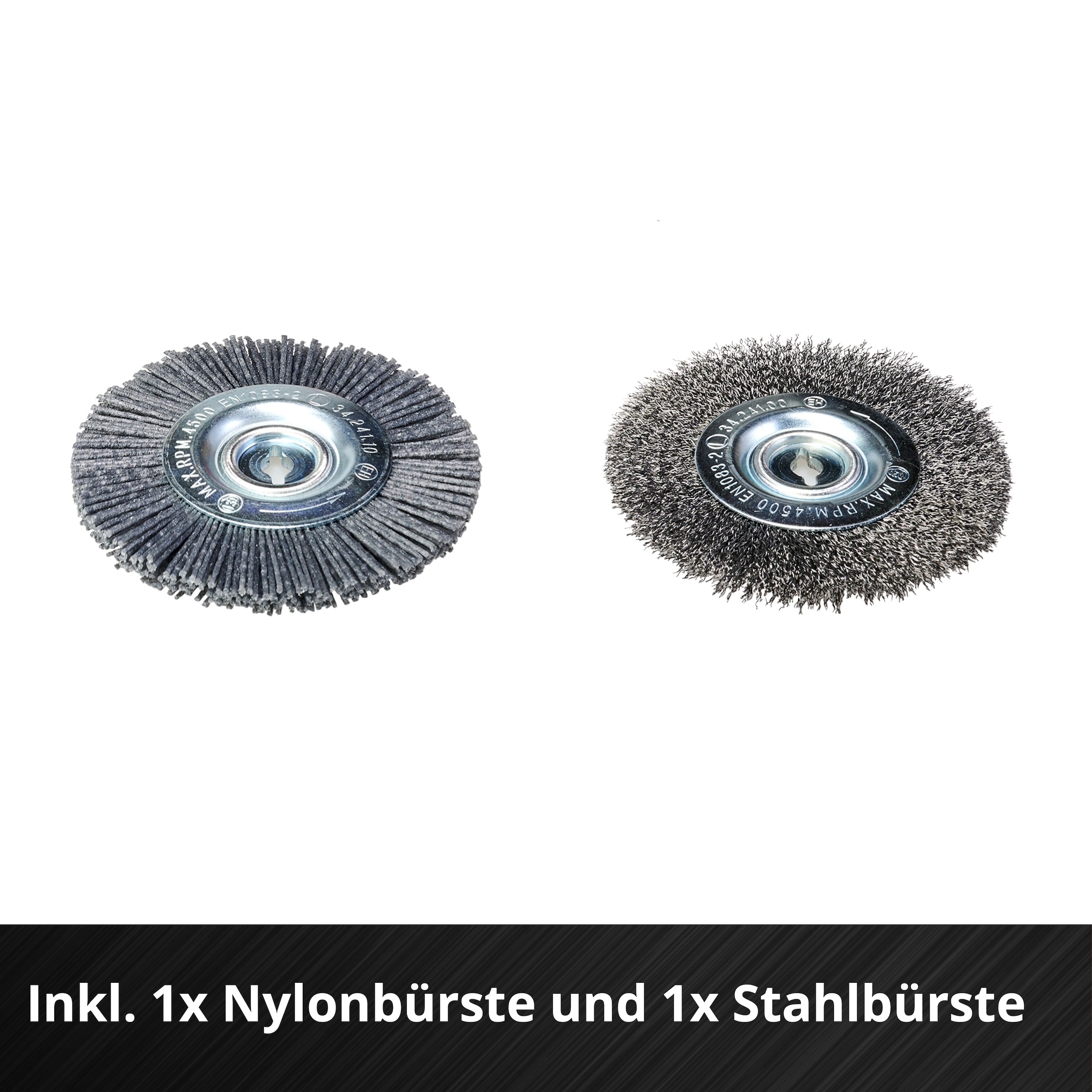 Einhell Akku-Fugenbürste »GC-CC 18 Li Solo«, inkl. Stahl- und Nylonbürste, ohne Akku und Ladegerät