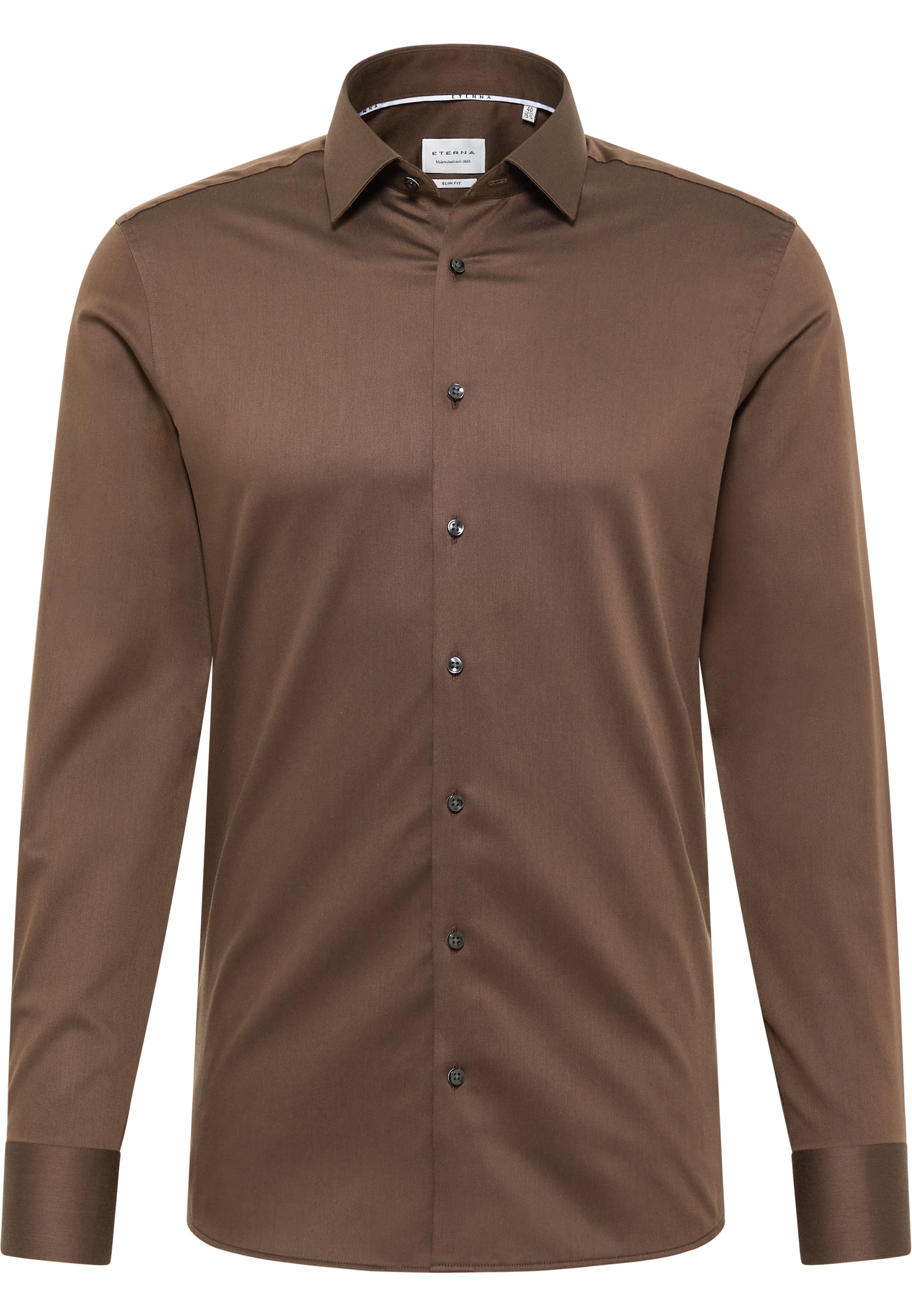 Eterna Langarmhemd »SLIM FIT«, NON IRON (bügelfrei)