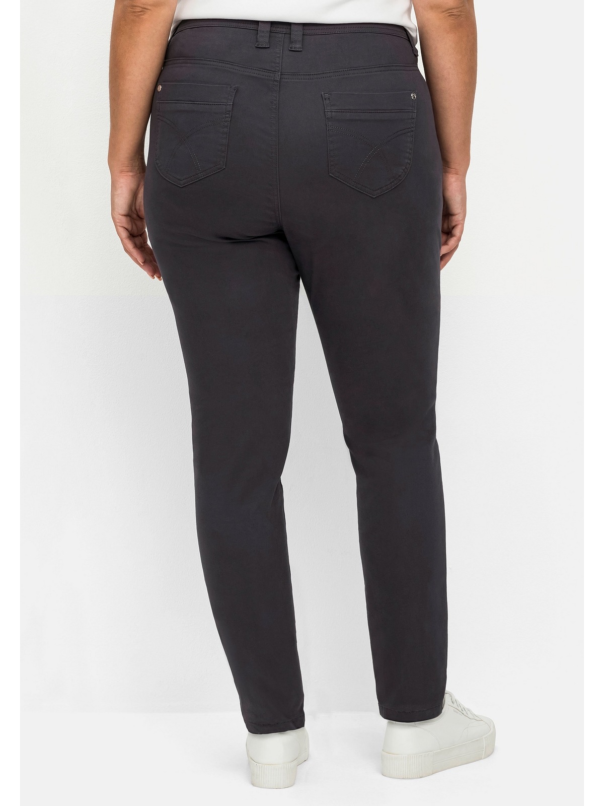 Sheego Stretch-Hose »Große Größen«, für schmale Beine und mehr Bauch