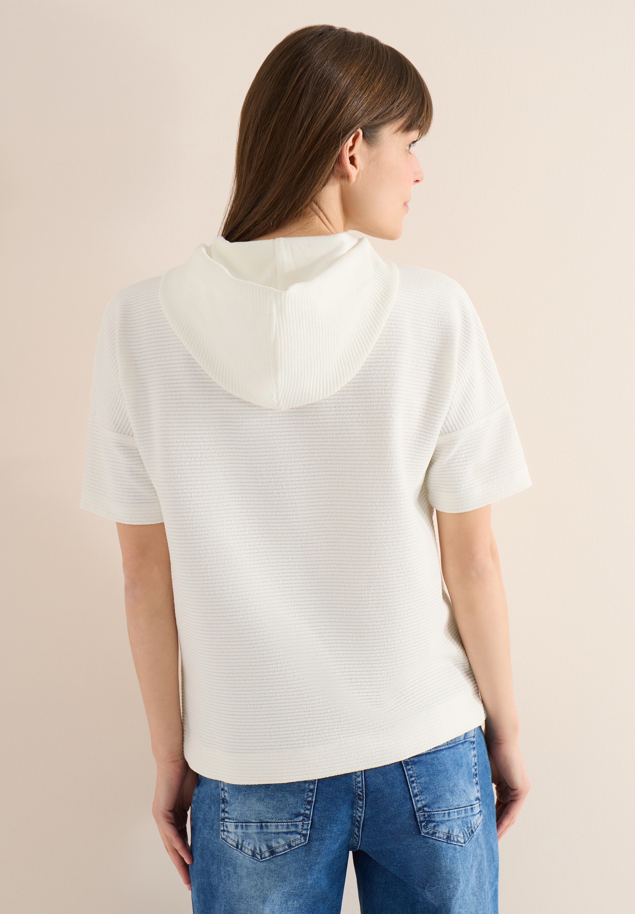 Cecil Kapuzenshirt mit Struktur