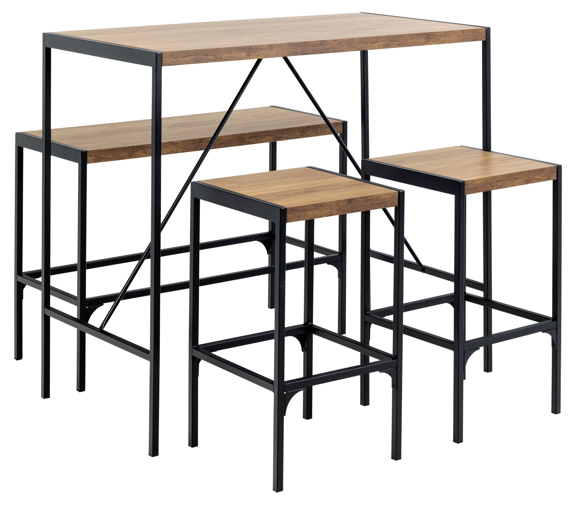 ACTONA GROUP Bar-Set "Bahamas Bartisch Satz, Küchentisch, Stehtisch," Set, günstig online kaufen