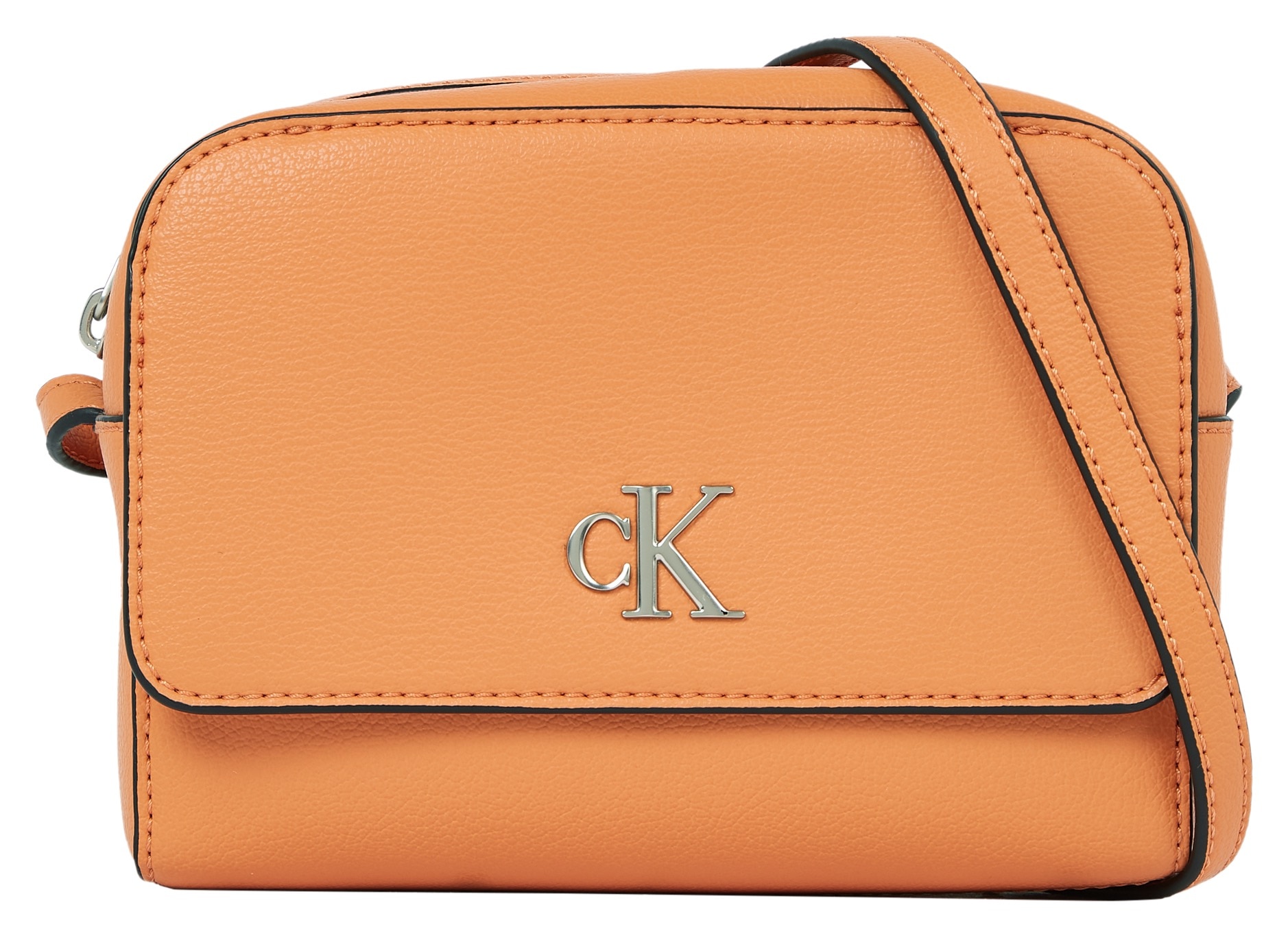 Calvin Klein Jeans Umhängetasche "MINIMAL MONOGRAM CAMERA BAG18", Handtasche Damen Schultertasche Tasche Damen Minibag