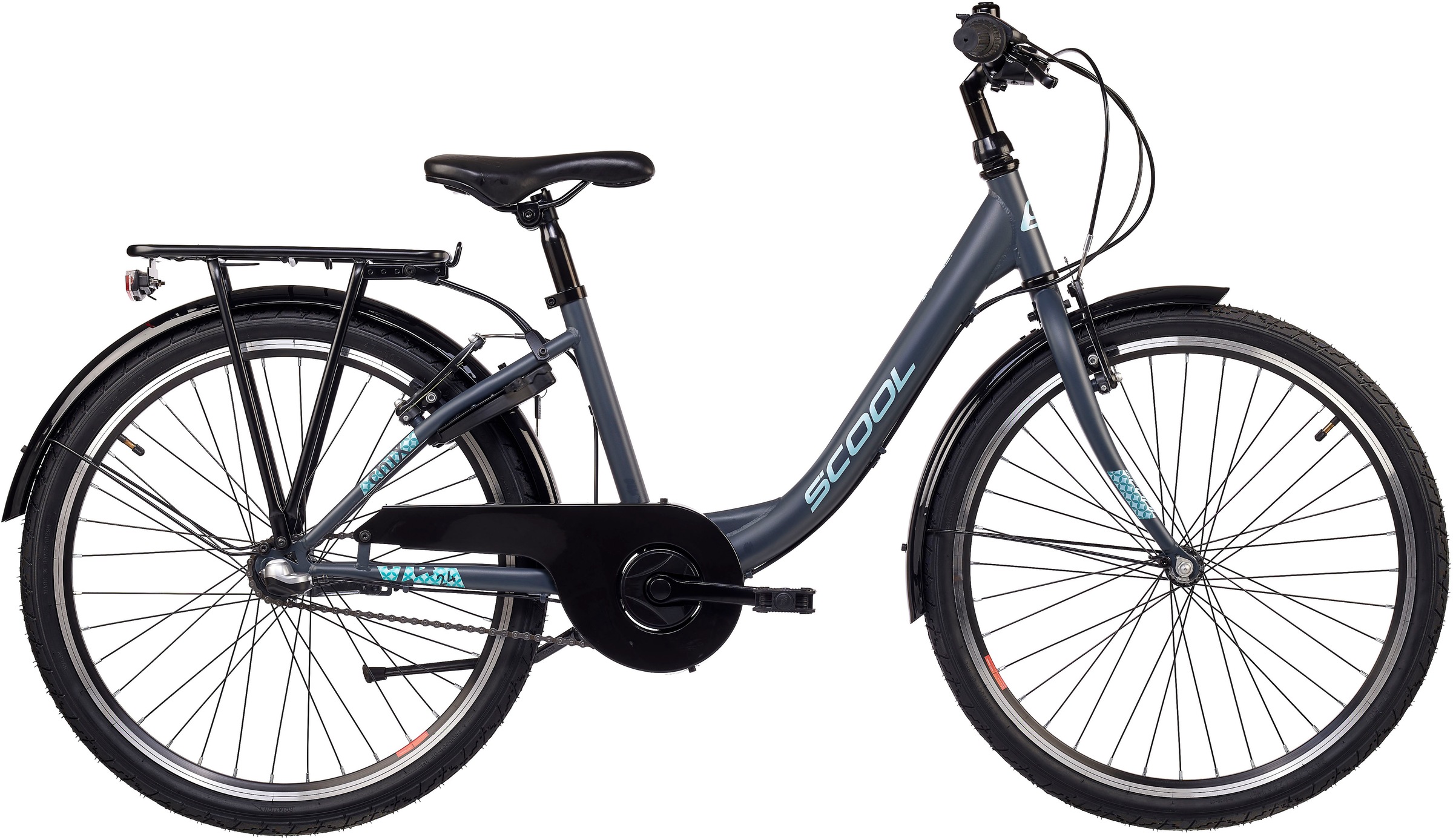 S’COOL Kinderfahrrad "SCOOL chiX" 3 Gang Shimano Nabenschaltung
