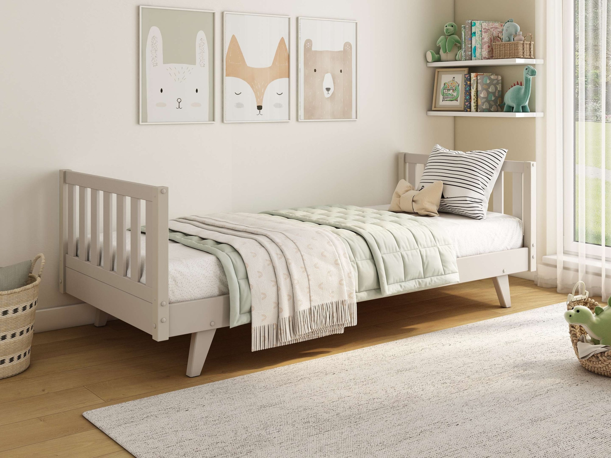 OTTO home Kinderbett »Avelin« aus massiver Kiefer, 90x200, FSC® zertifiziert