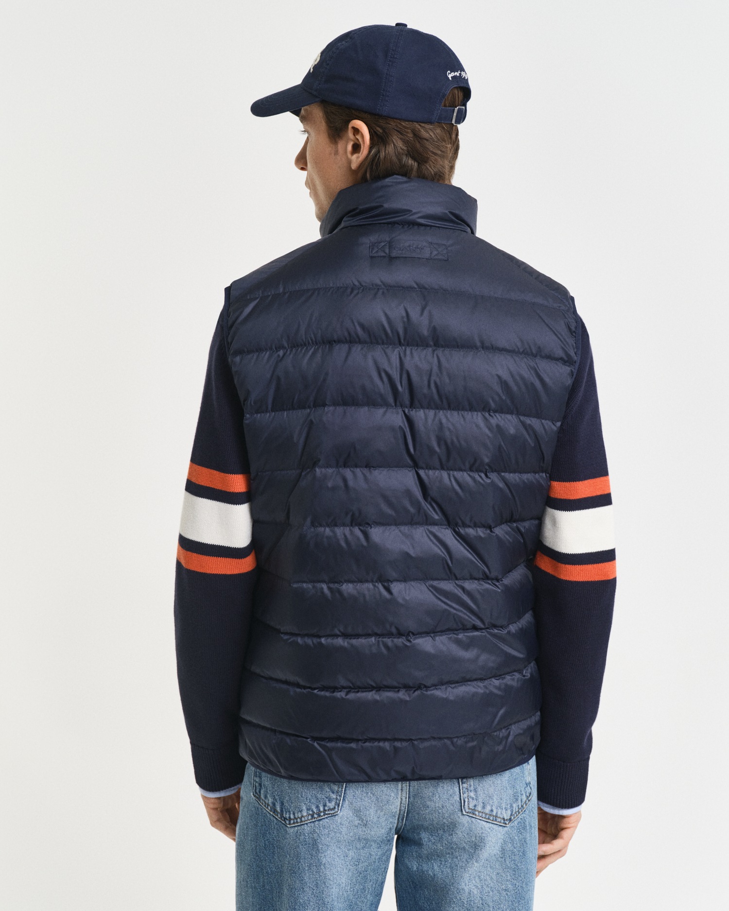 Gant Steppweste »LIGHT DOWN VEST«, Stehkragen, leicht, 2-Wege Reißverschluss