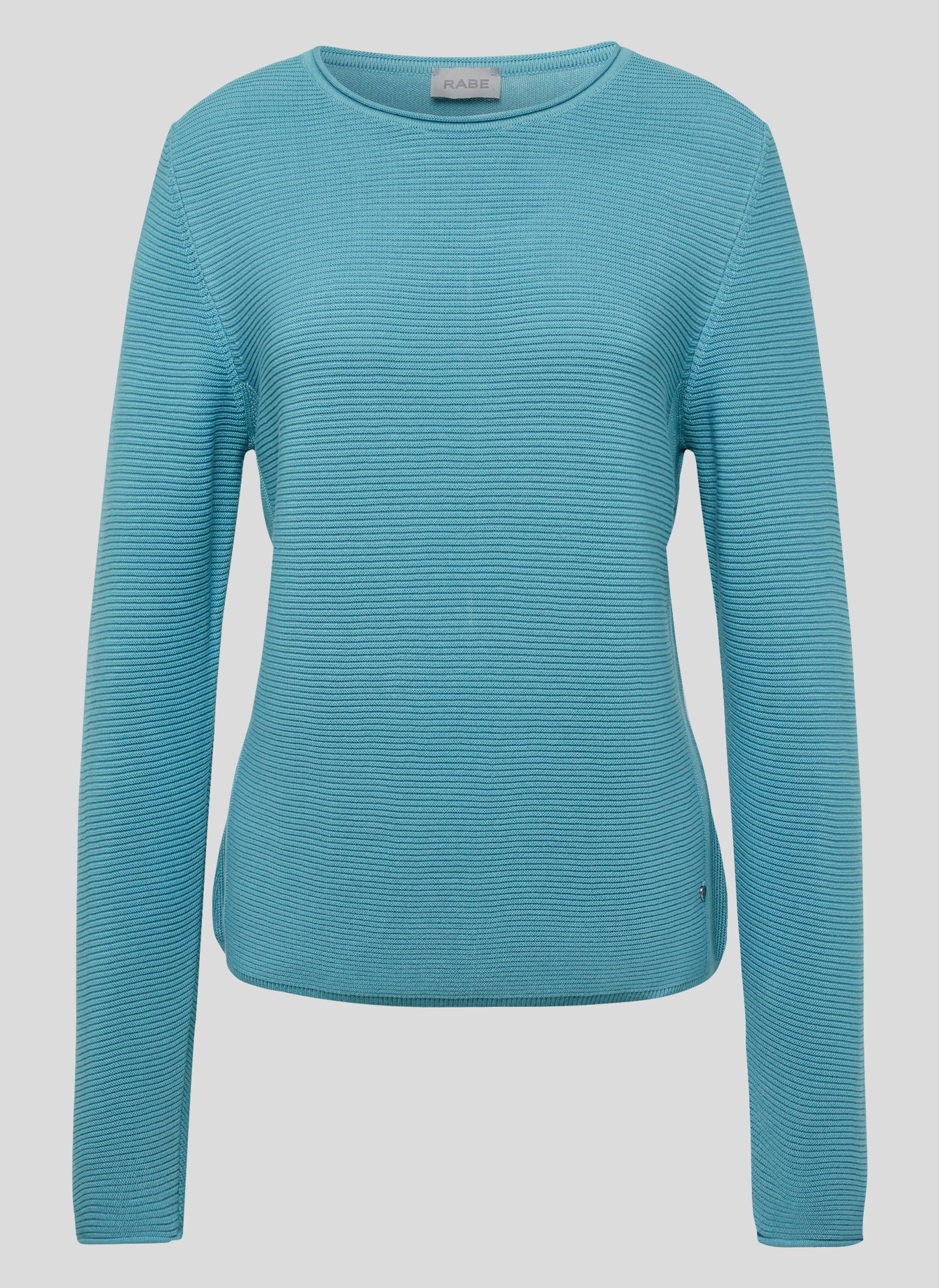 Rabe Strickpullover, mit Rundhalsausschnitt