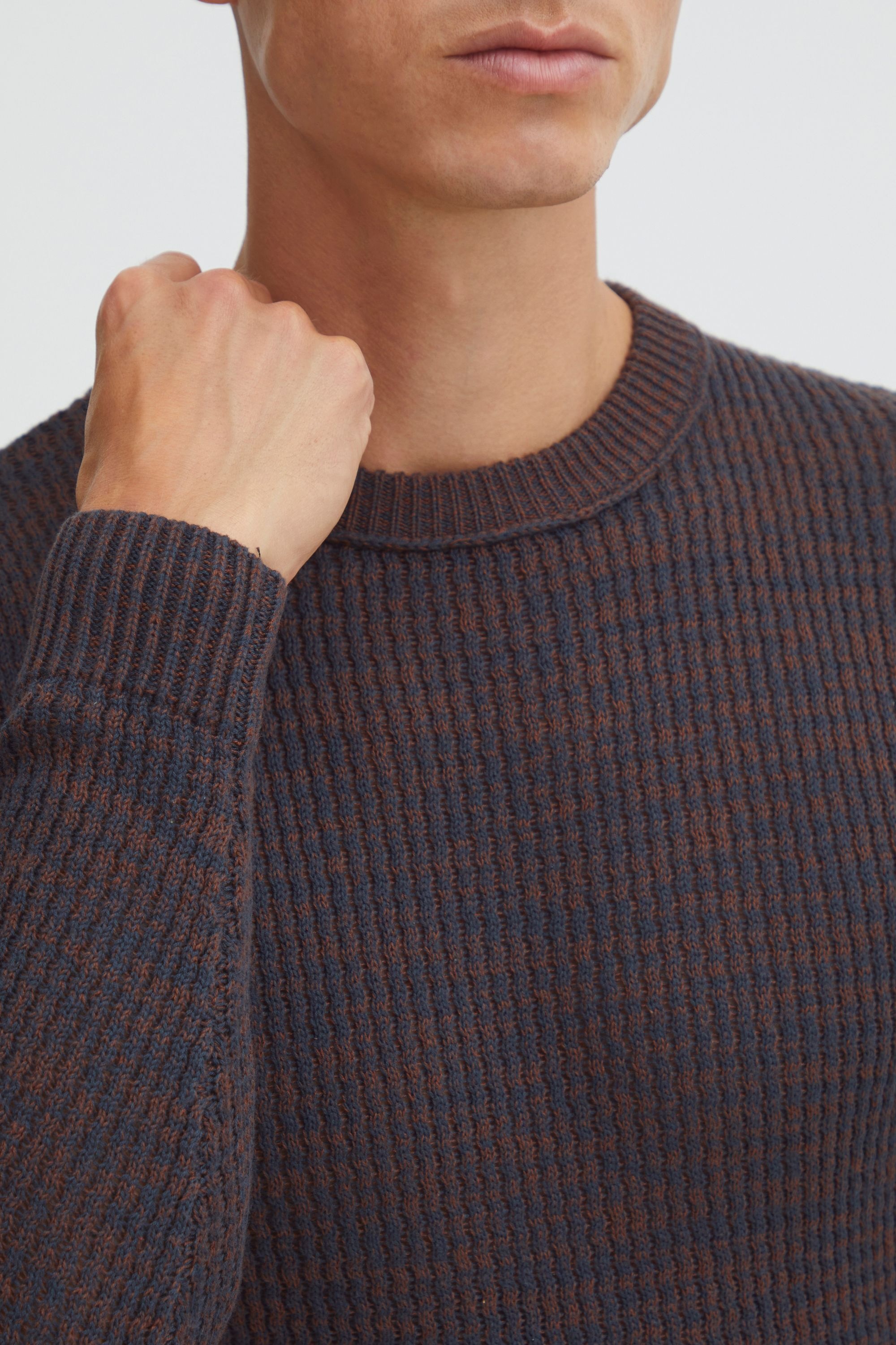 Indicode Strickfleece-Pullover »Strickpullover IDValerio«