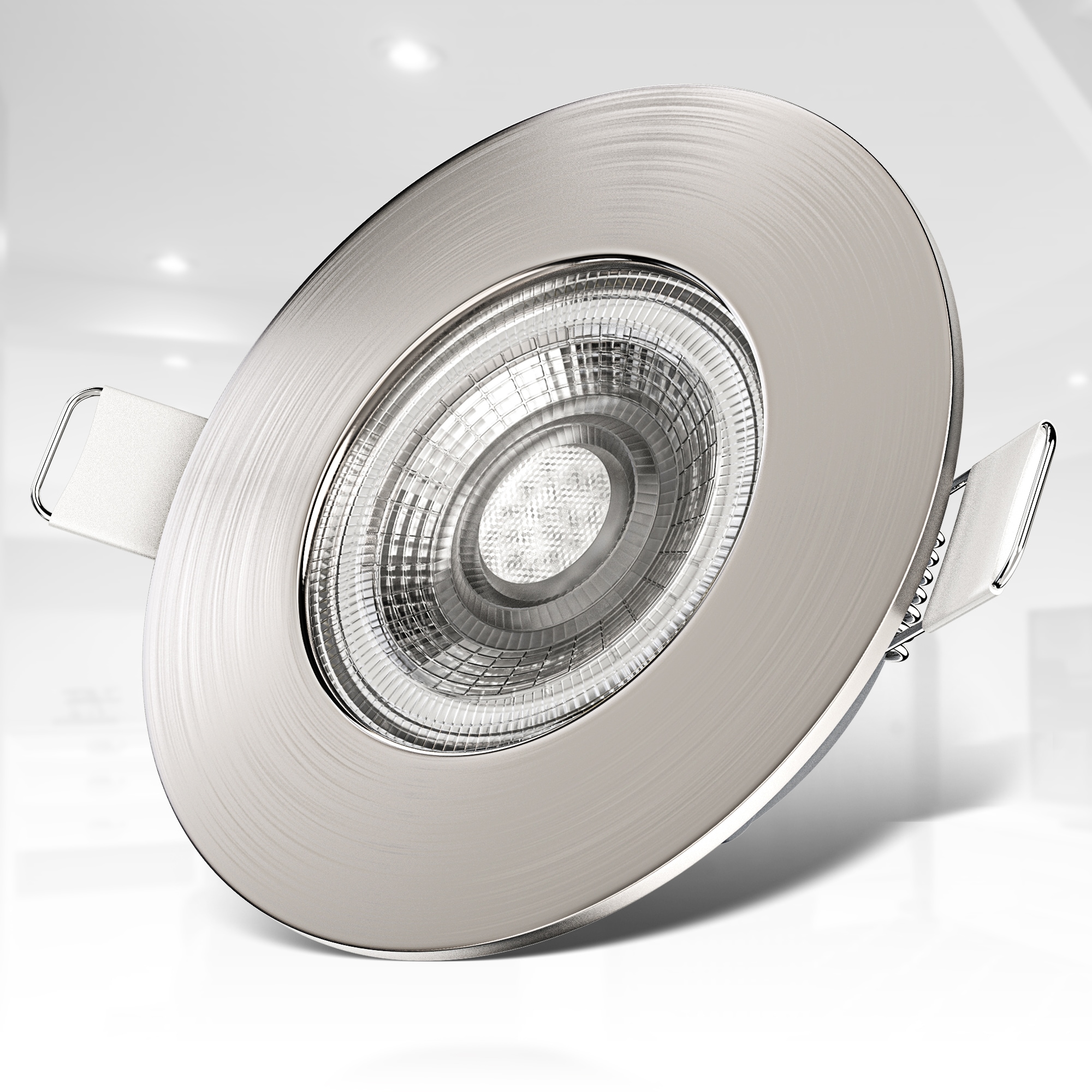 Lampe 3 BAUR B.K.Licht Bad LED | Deckenspots ultraflach flammig-flammig, Einbauleuchte, Einbaustrahler IP44 LED Spots