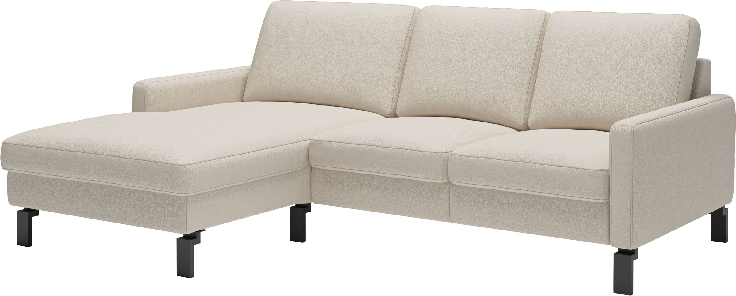 Thumbnail - Home affaire Ecksofa "Lecce, L-Form, Federkernpolsterung, Breite 224 cm" inkl. saugroboterfreundliche Höhe & schmale Arm...