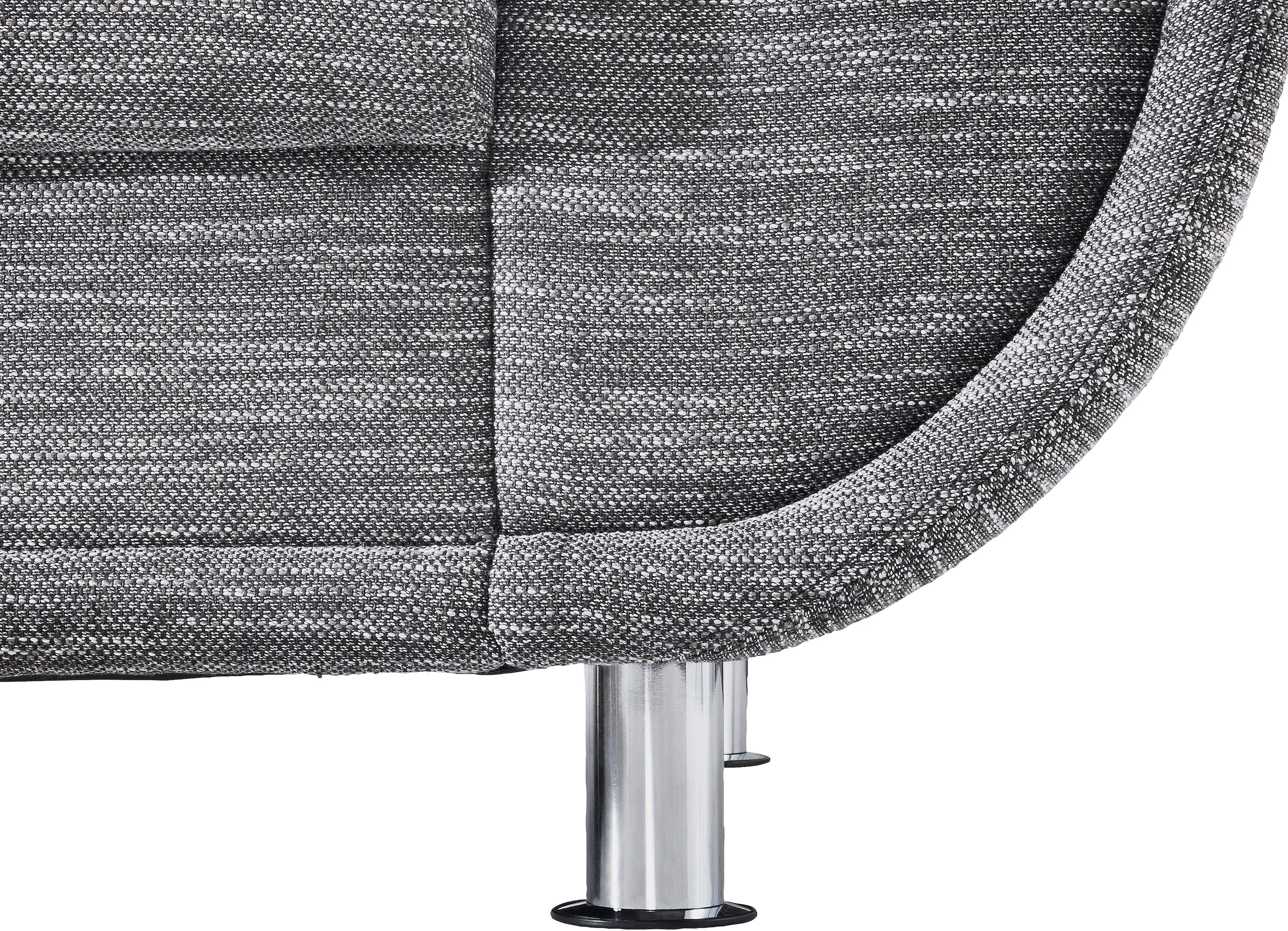 TRENDMANUFAKTUR Ecksofa »Rondo, L-Form«, wahlweise mit Federkern, wahlweise mit Bettfunktion