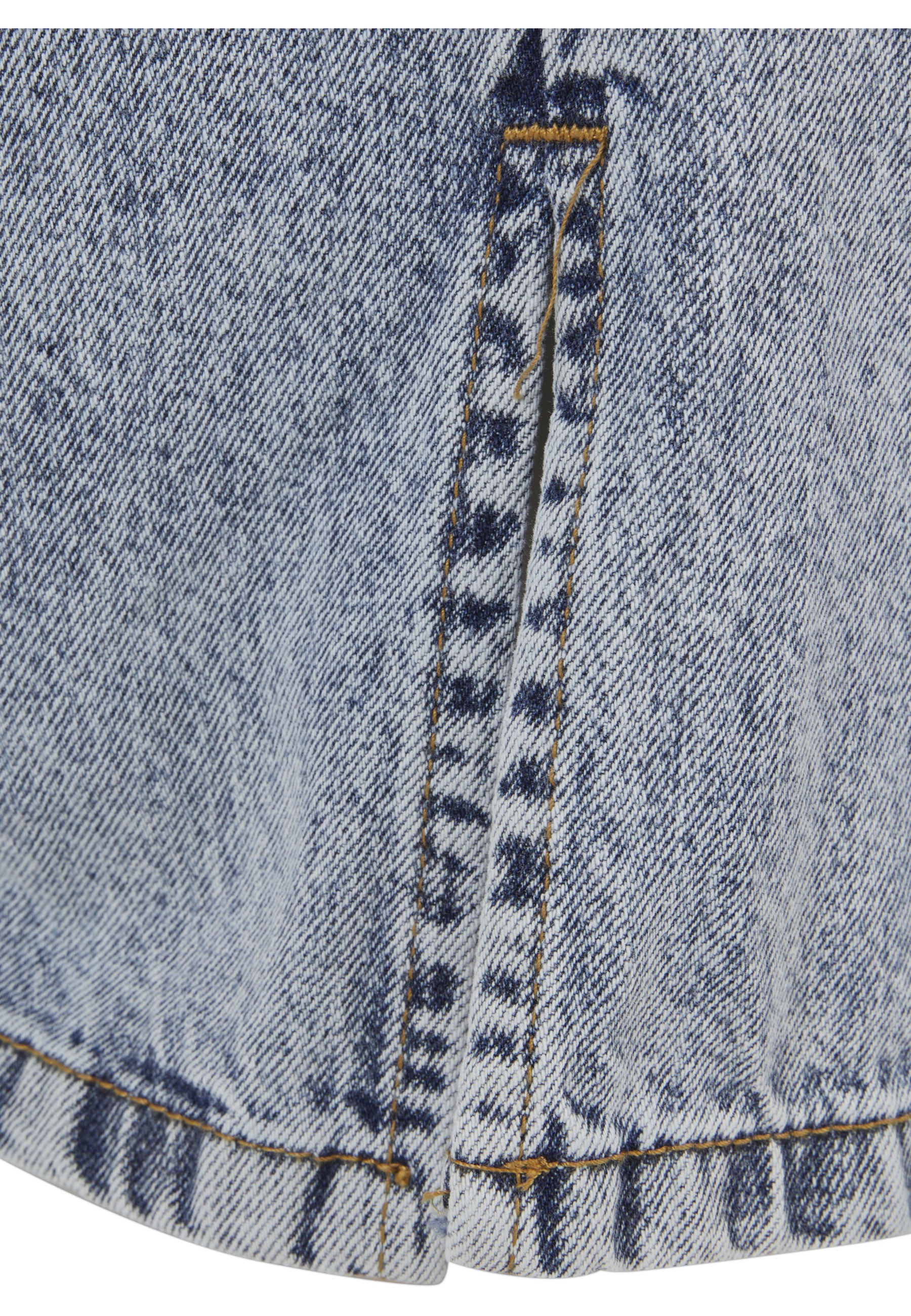 Urban Classics Jean large à fentes pour femmes - Teinté lavé bleu clair 30 3