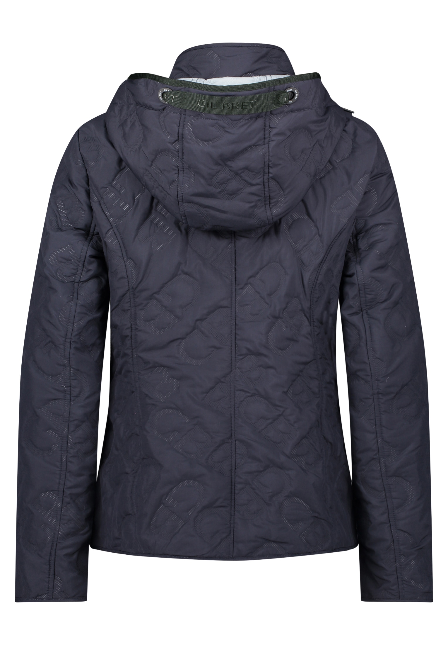 Gil Bret Outdoorjacke mit Kapuze mit Strukturmuster