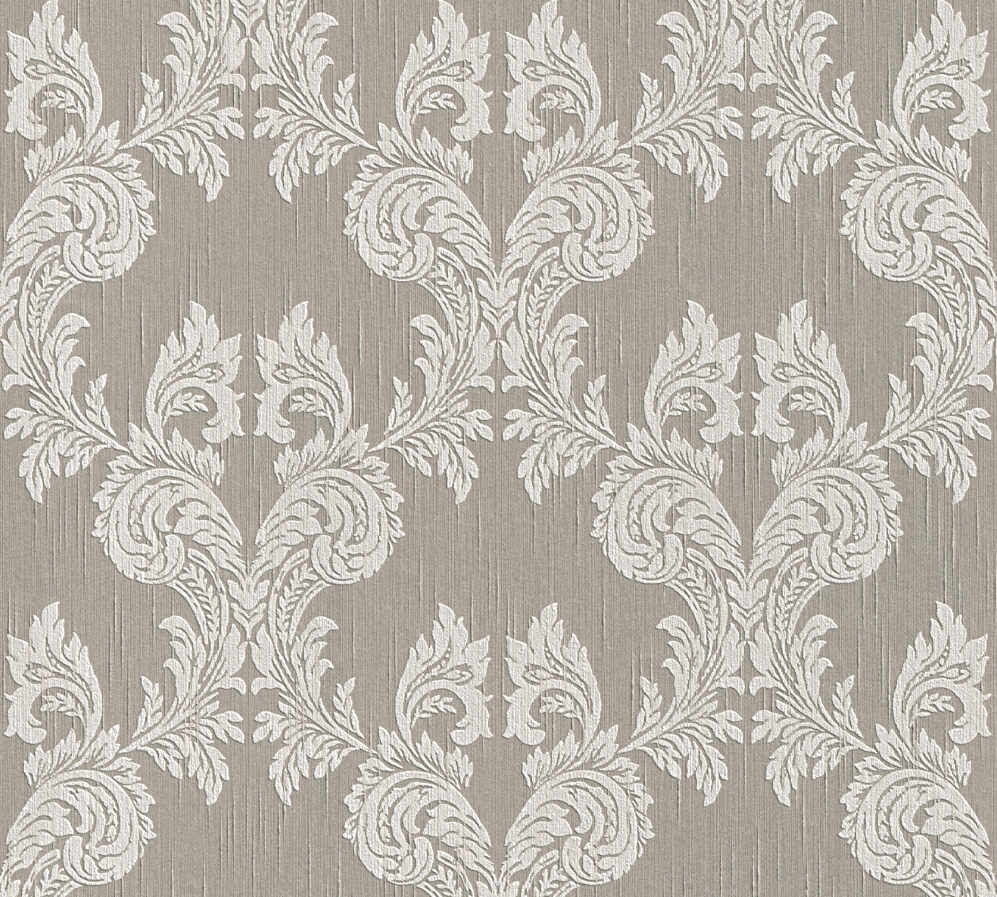 Architects Paper Textiltapete "Tessuto" Barock floral gemustert samtig Tapete Barock Tapeten Wohnzimmer Schlafzimmer Küche modern Design Büro