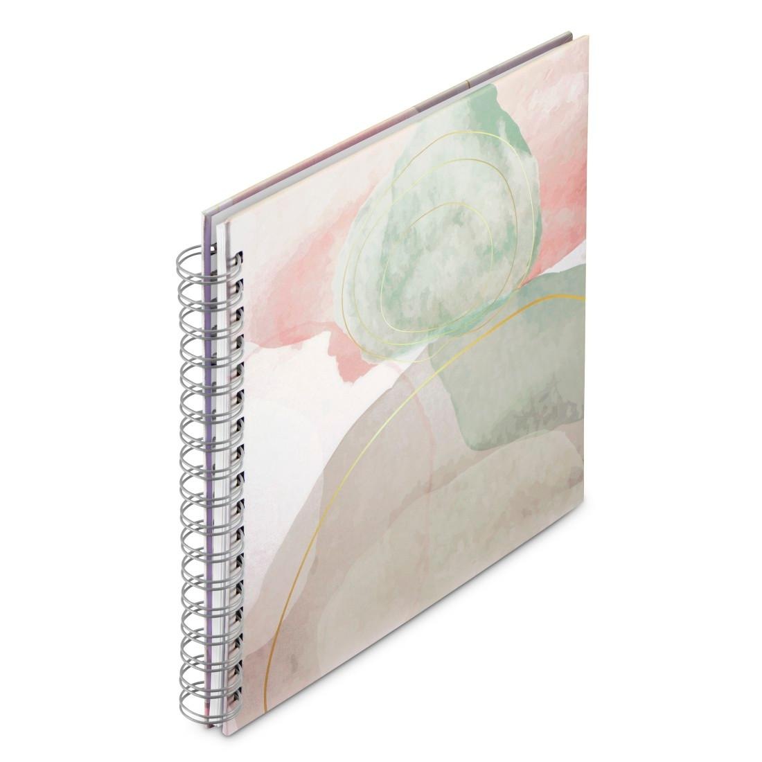 Hama Fotoalbum »Spiralalbum für 100 Fotos im Format 10x15 cm, Fotoalbum, Bilderbuch« Zum Selber Einkleben, mit weißen Seiten, Selbstgestalten