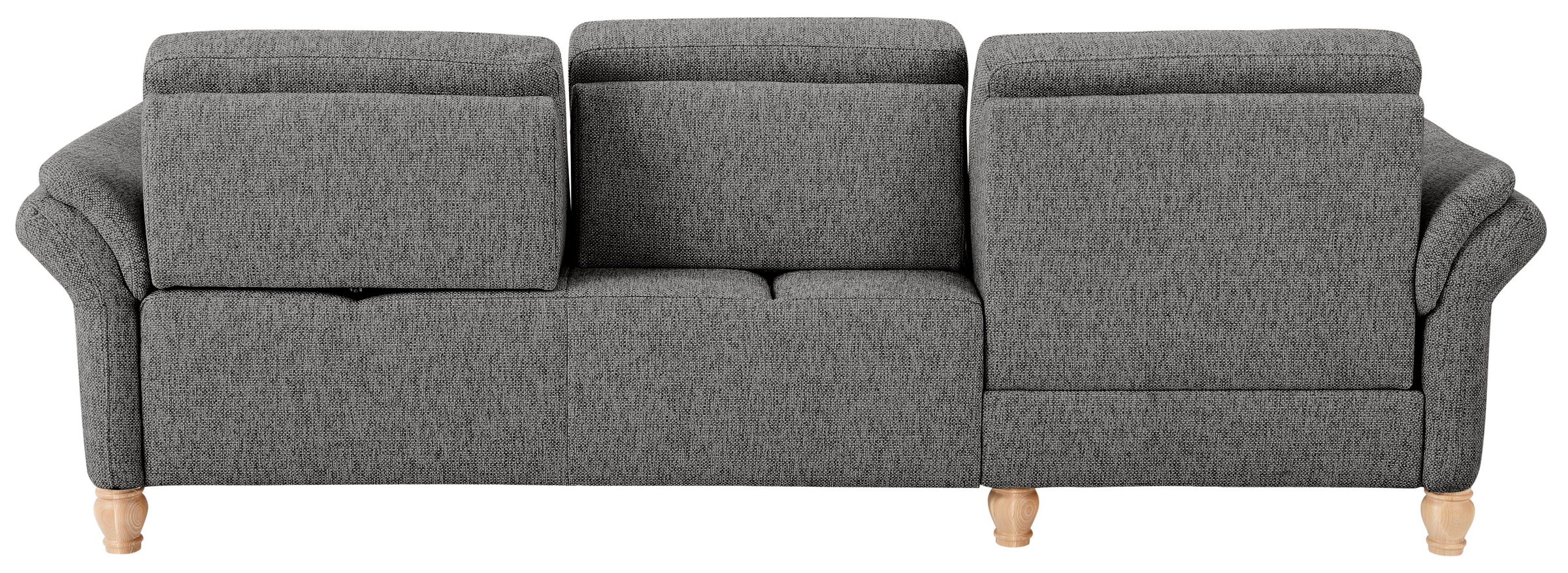 Home affaire Ecksofa »Palace L-Form«, incl. Sitztiefenverstellung, wahlweise mit Bettfunktion und Stauraum