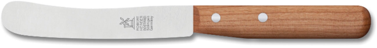 Brotmesser, (1 tlg.), Buttermesser, 22 cm Kirsche, Klingenlänge 12 cm rostfrei
