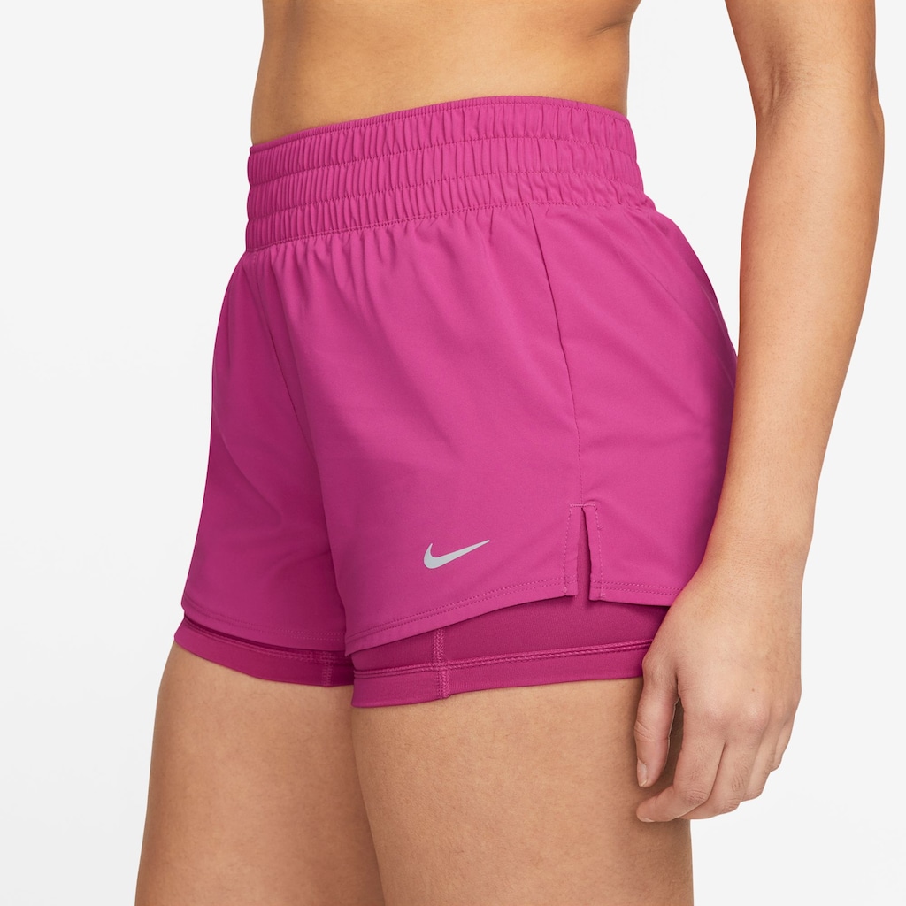 Nike 2-in-1-Shorts »DRI-FIT ONE WOMEN'S MID-RISE -IN-1 SHORTS«