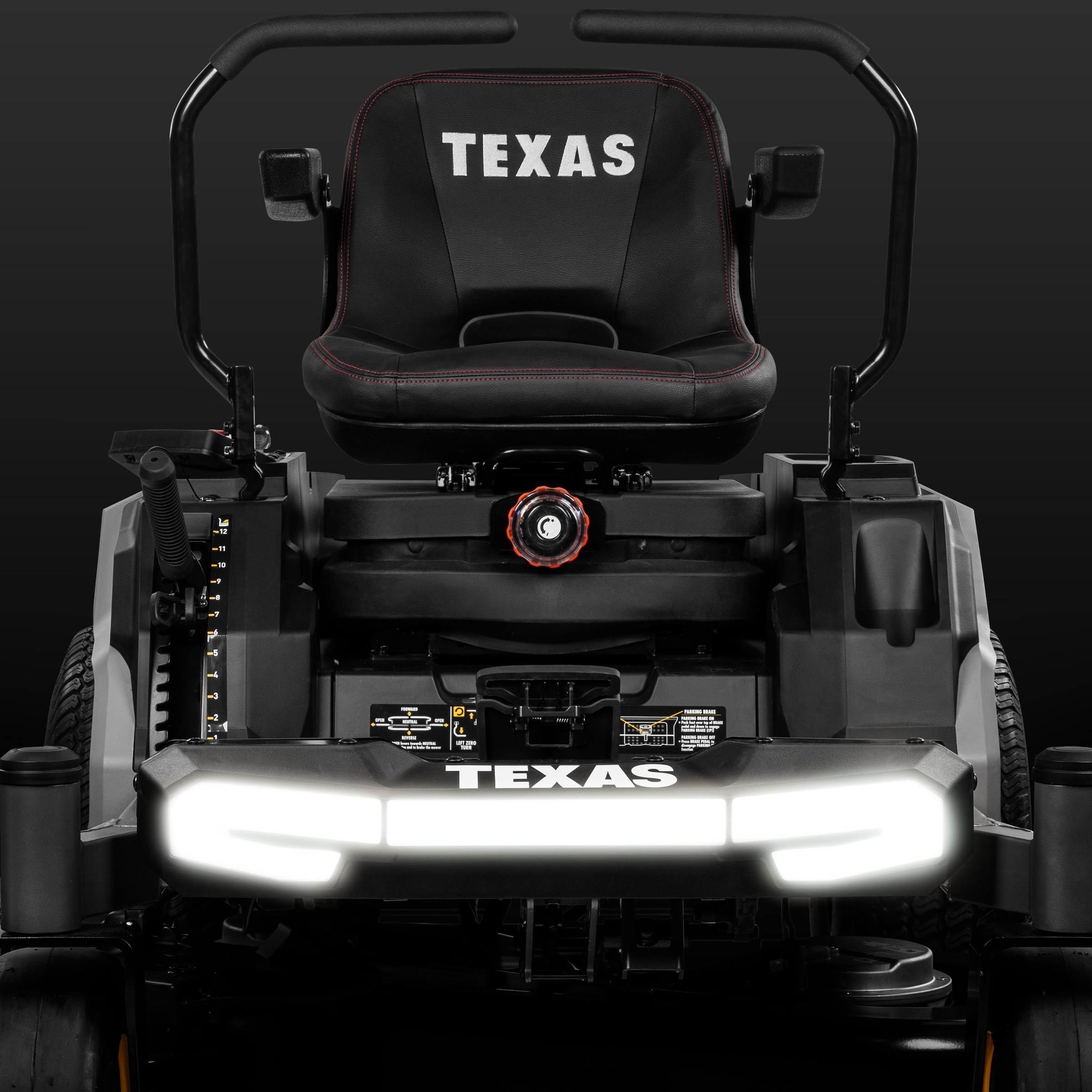 Texas Akku-Rasentraktor »Epsilon ZT10700Li« 72 V Akku, 12 Schnitthöhen