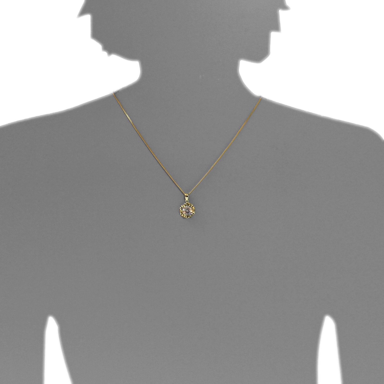 OSTSEE-SCHMUCK Kettenanhänger »Ostsee-Schmuck Anhänger Pia 9 mm Anhänger Pia 9 mm« 1 Stk. tlg.