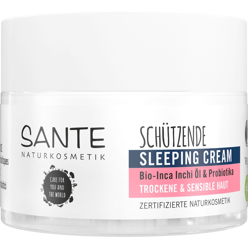 SANTE Gesichtslotion »Schützende Sleeping Cream«