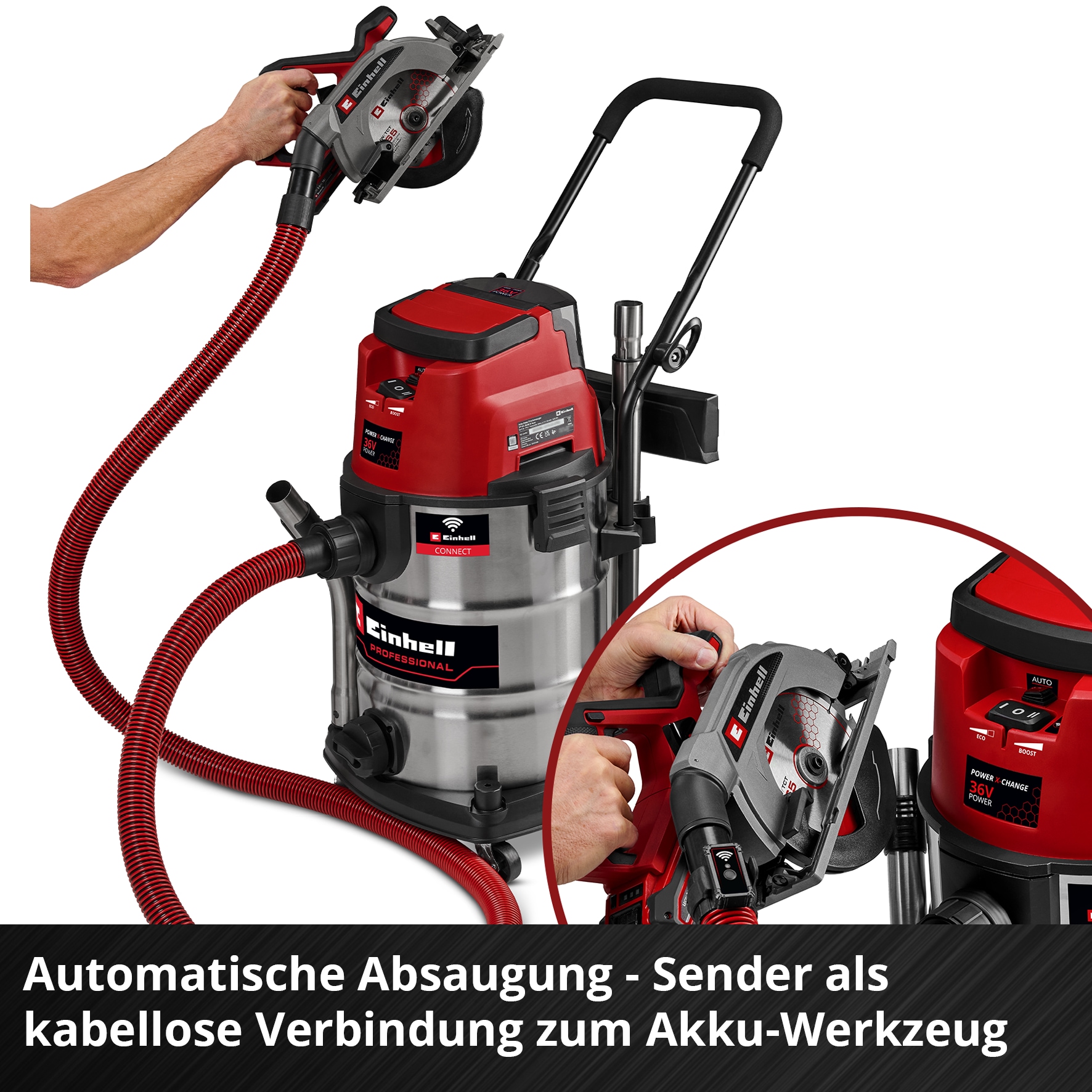 Einhell Nass-Trocken-Akkusauger »TP-VC 36/30 S Auto-Solo« ohne Akku