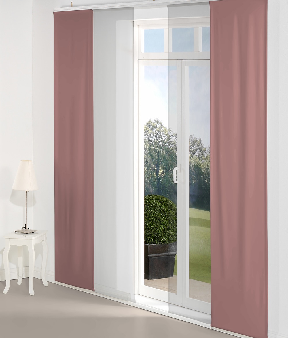 Wirth Schiebegardine "Dim out" Paneelwagen 1 Stk. tlg. inkl. Beschwerungsst günstig online kaufen