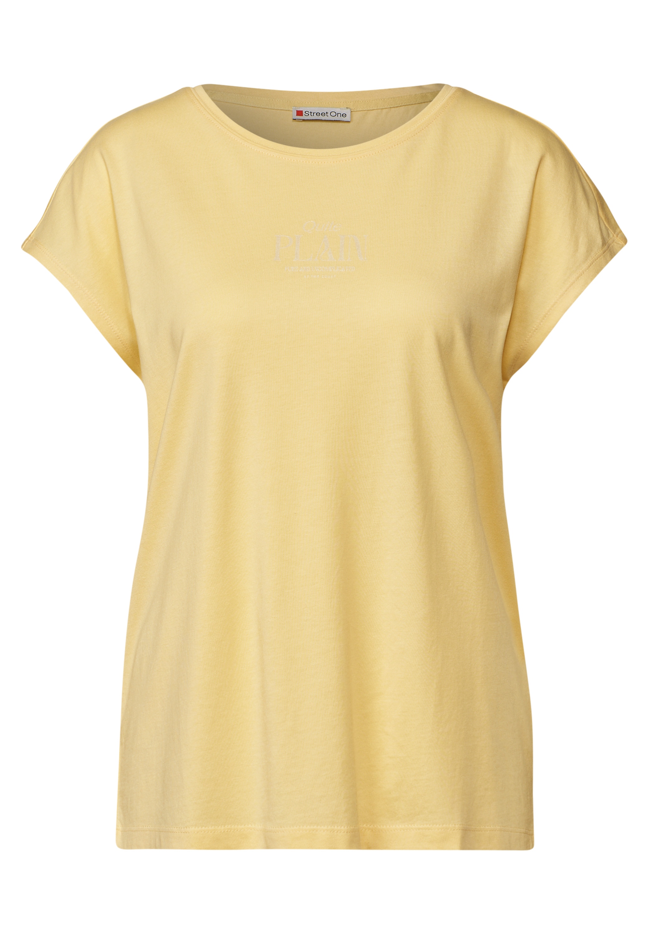 STREET ONE Shirttop, mit Wording Print