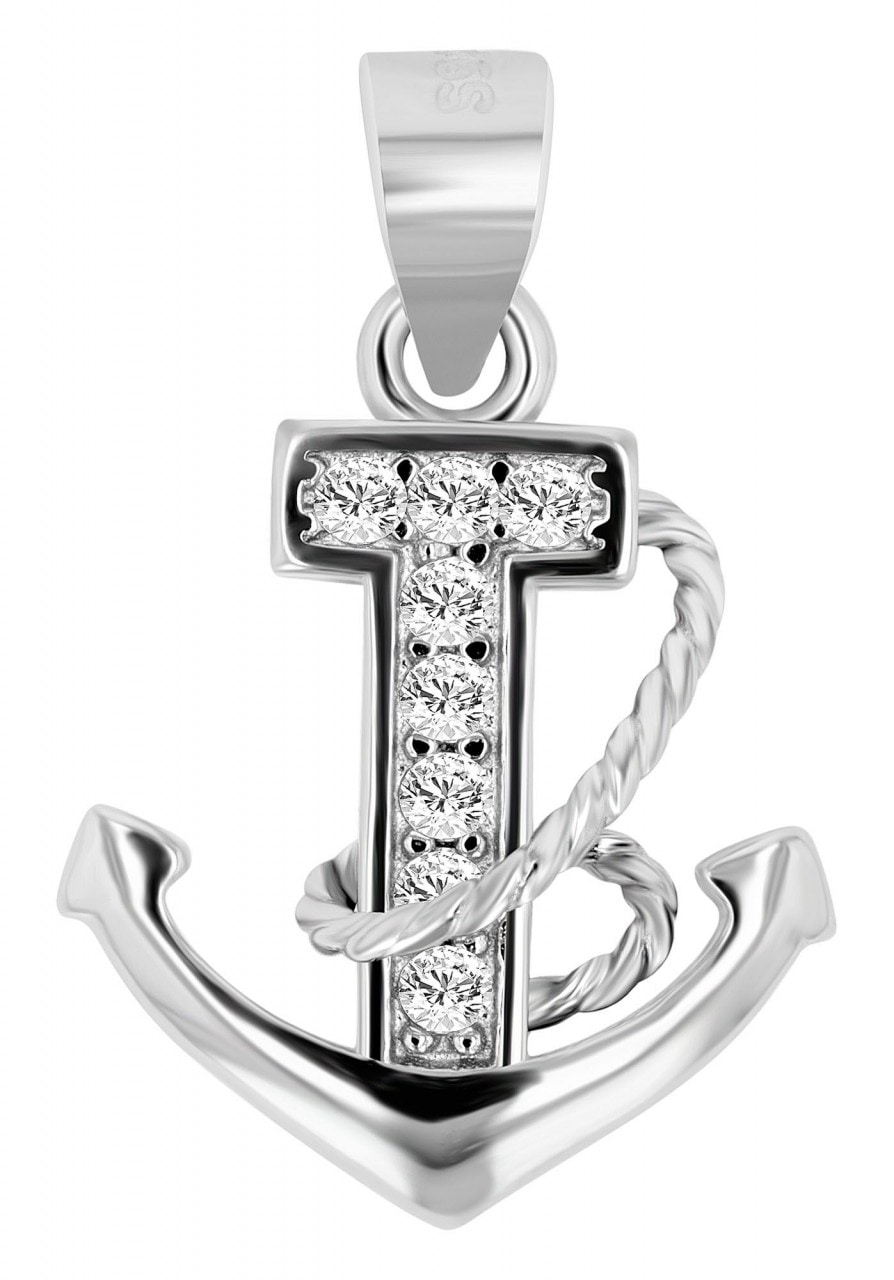 Adelia´s Kettenanhänger »stylischer Anker Anhänger aus 925 Sterling Silber« ()