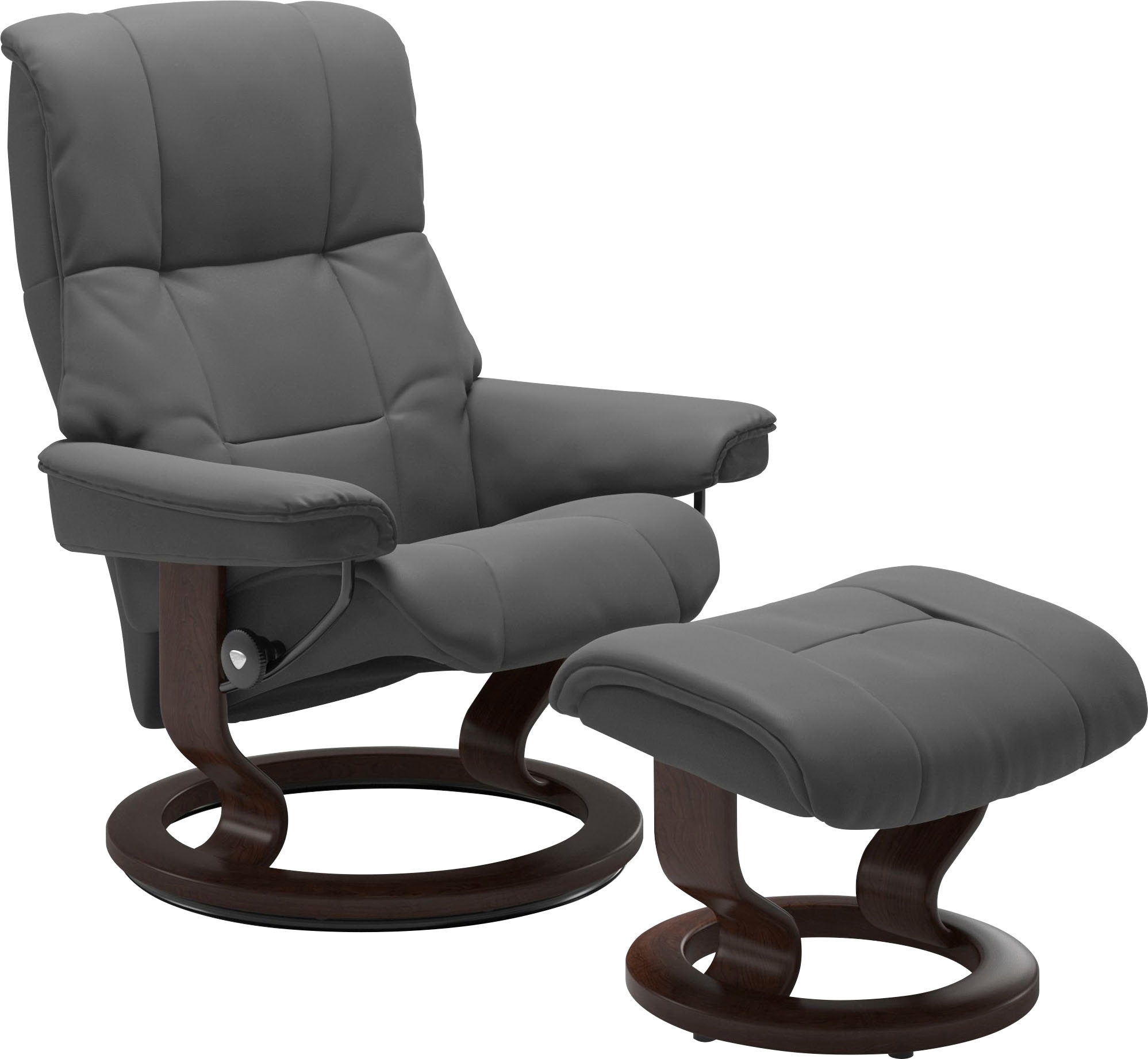 Stressless Fußhocker "Mayfair", mit Classic Base, Gestell Braun