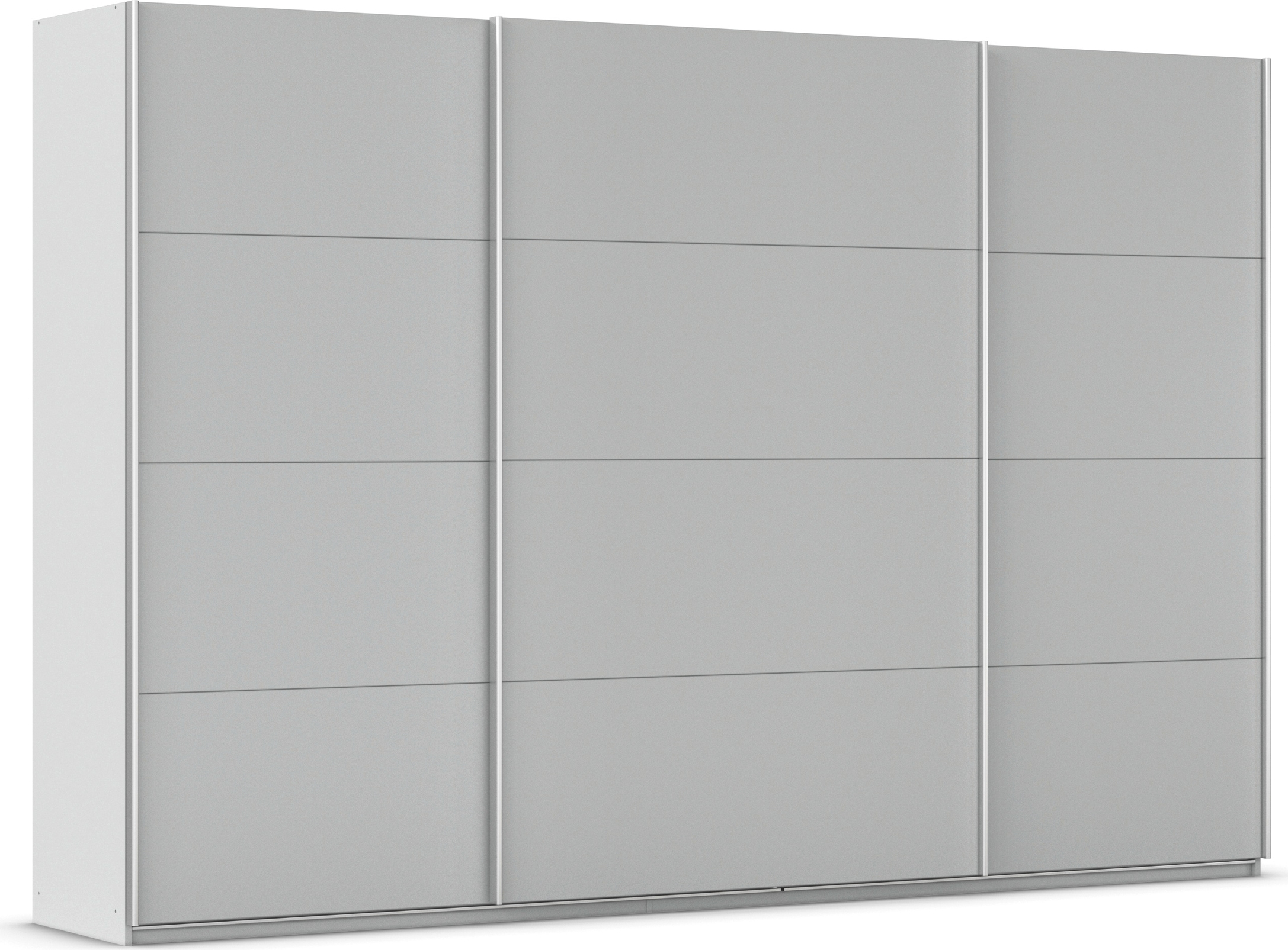 OTTO home Schwebetürenschrank "Kleiderschrank Schrank Garderobe AGORDO mit Dekor- oder Hochglanzfront" Breiten 203/271/315/360 cm in drei Griff-Farben - NEU: Farbe SCHWARZ, in 4 Breiten und 2 Höhen MADE IN GERMANY