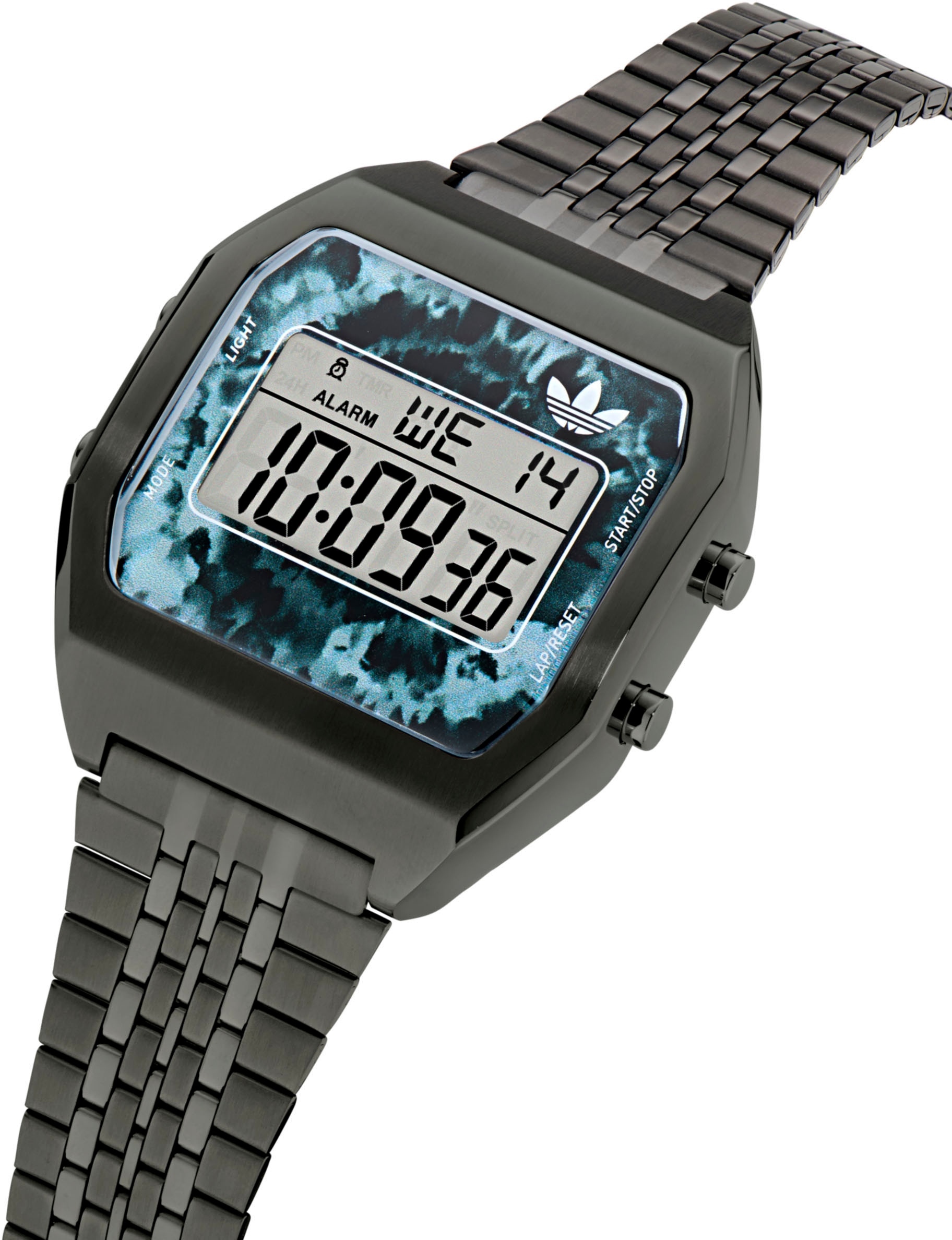 adidas Originals Digitaluhr »DIGITAL TWO«, Quarzuhr, Armbanduhr, Herrenuhr, Damenuhr, unisex, Edelstahlarmband